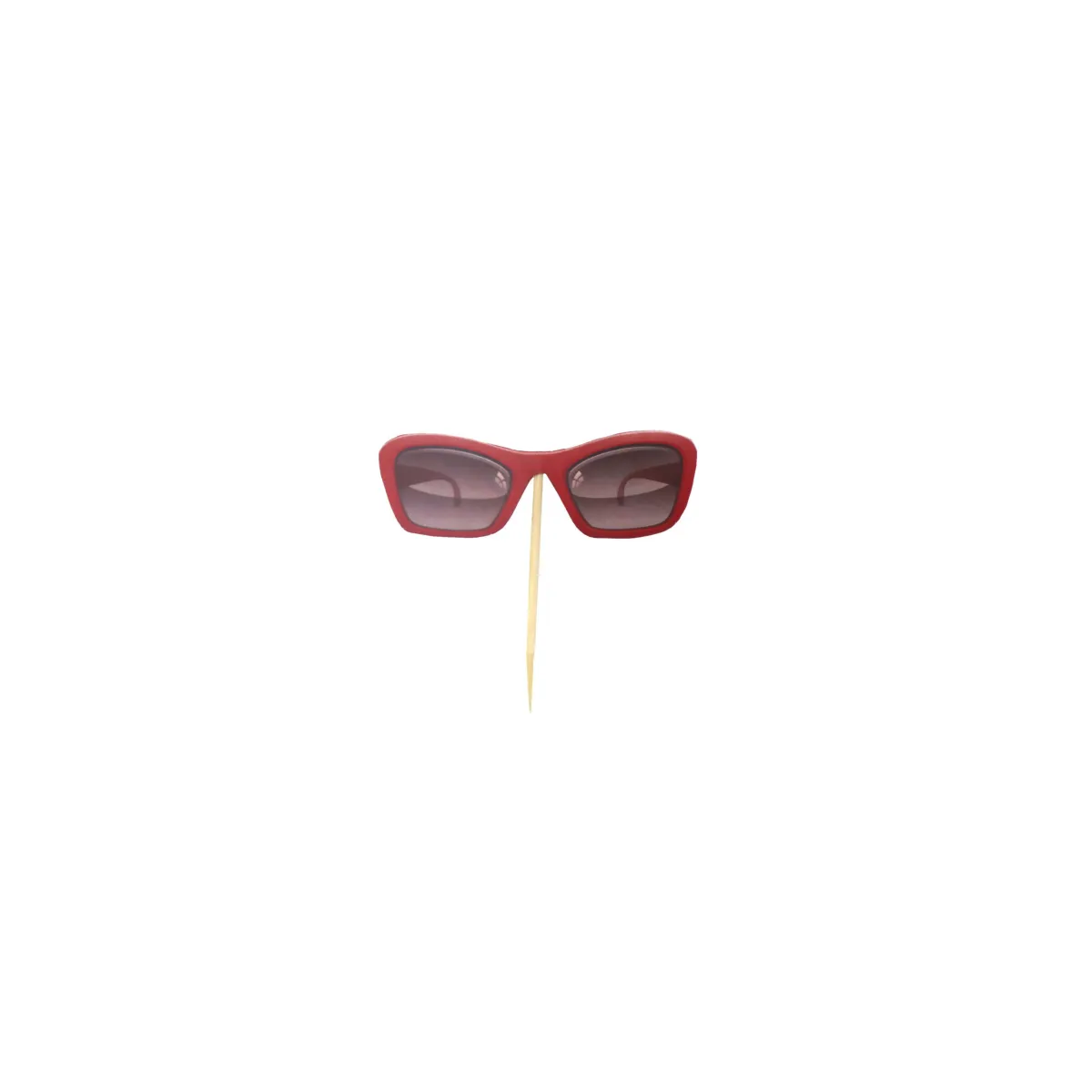 Red Sunglasses Cake Picks – Cool Style for Your Treats!