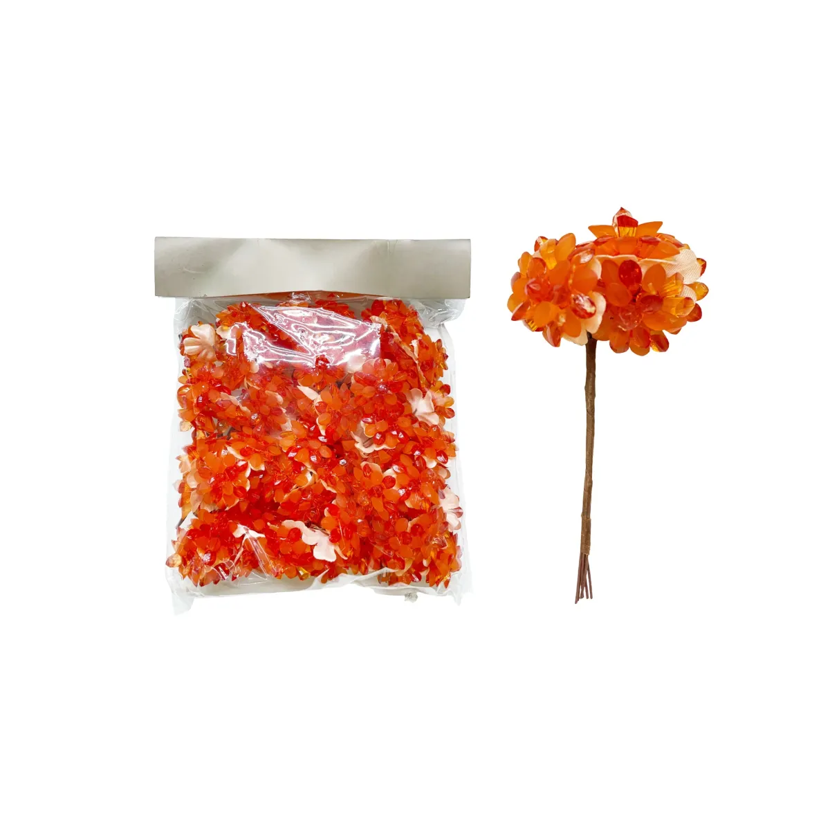 Glass Flower Motif