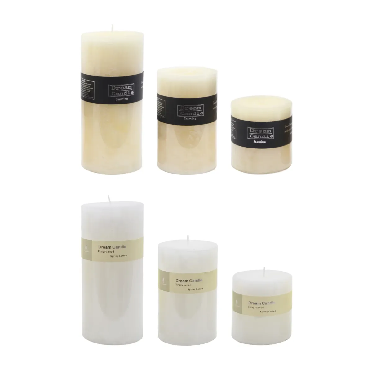 Jasmine Pillar Candle