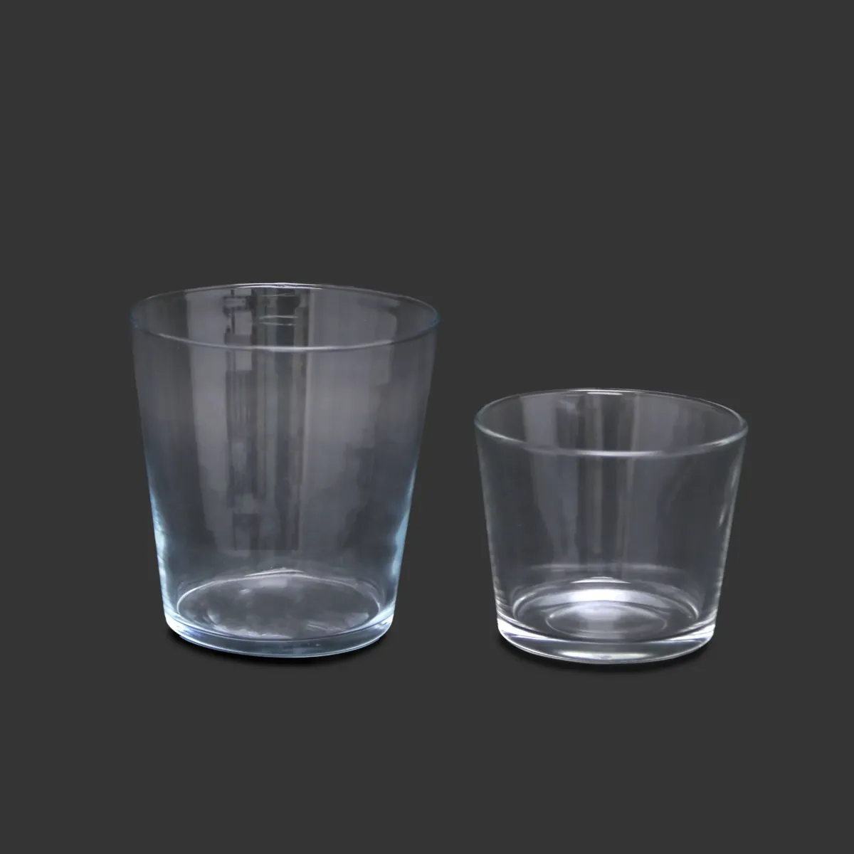 Transparent Alabama Glass Pot – Elegant Decorative Glass