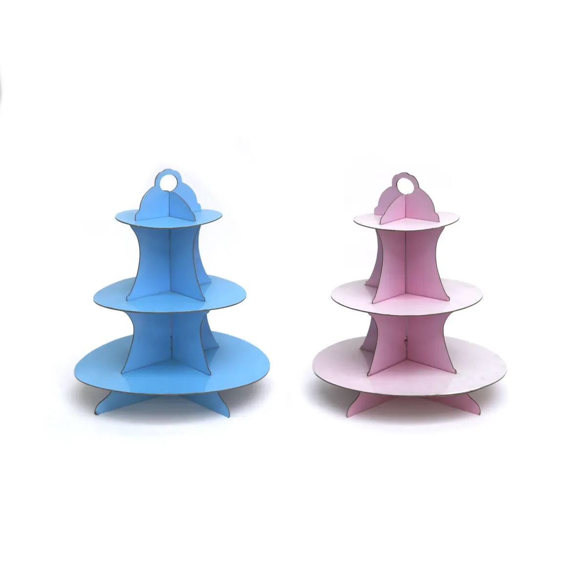 3 Tiers Colored Cupcake Holder – Brighten Your Dessert Table with Fun!