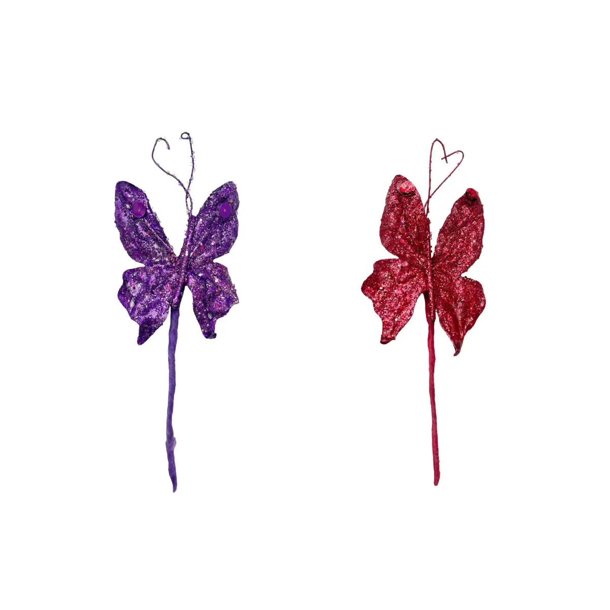 Mini Metallic Butterfly Decorative Craft Accent