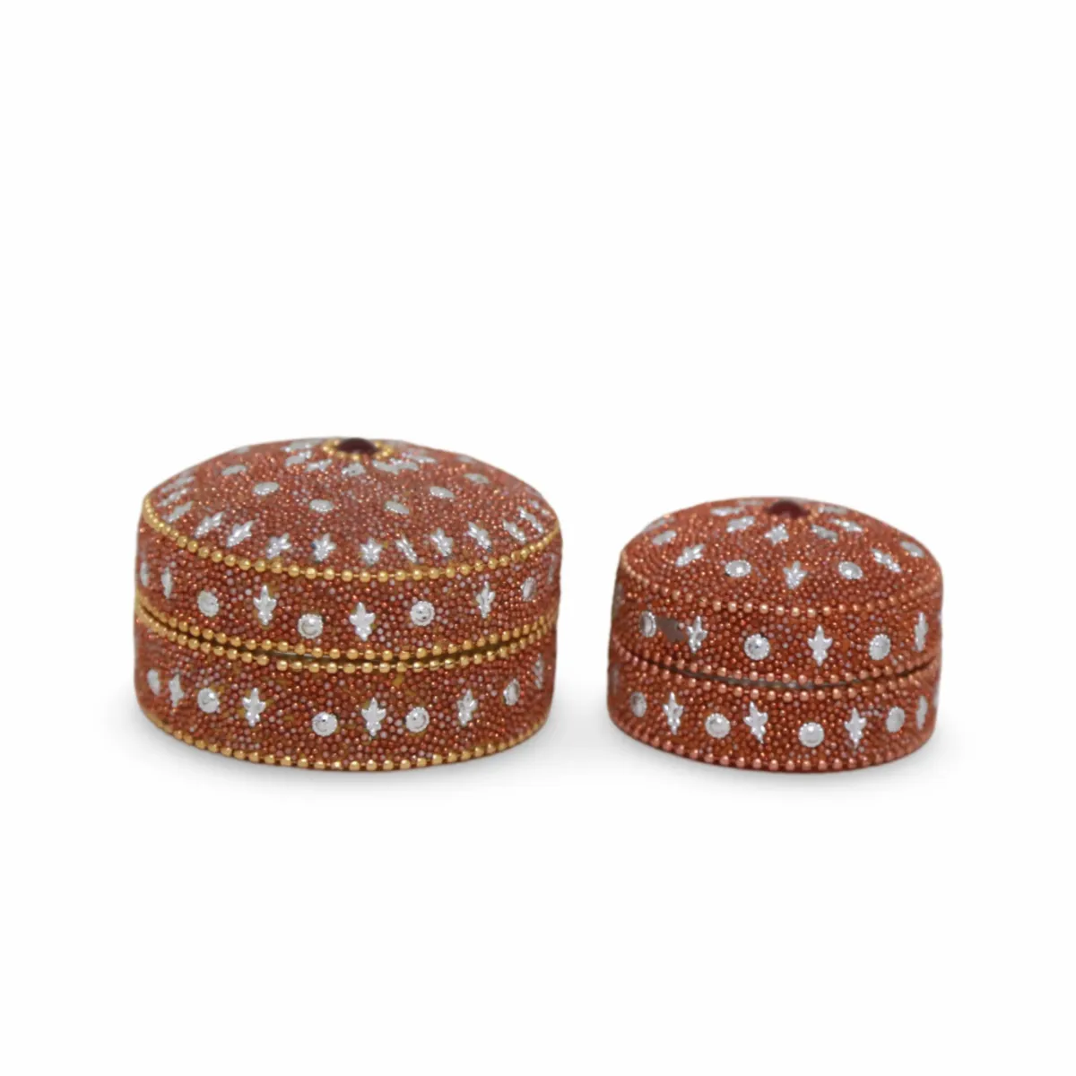 Shellac Round Box