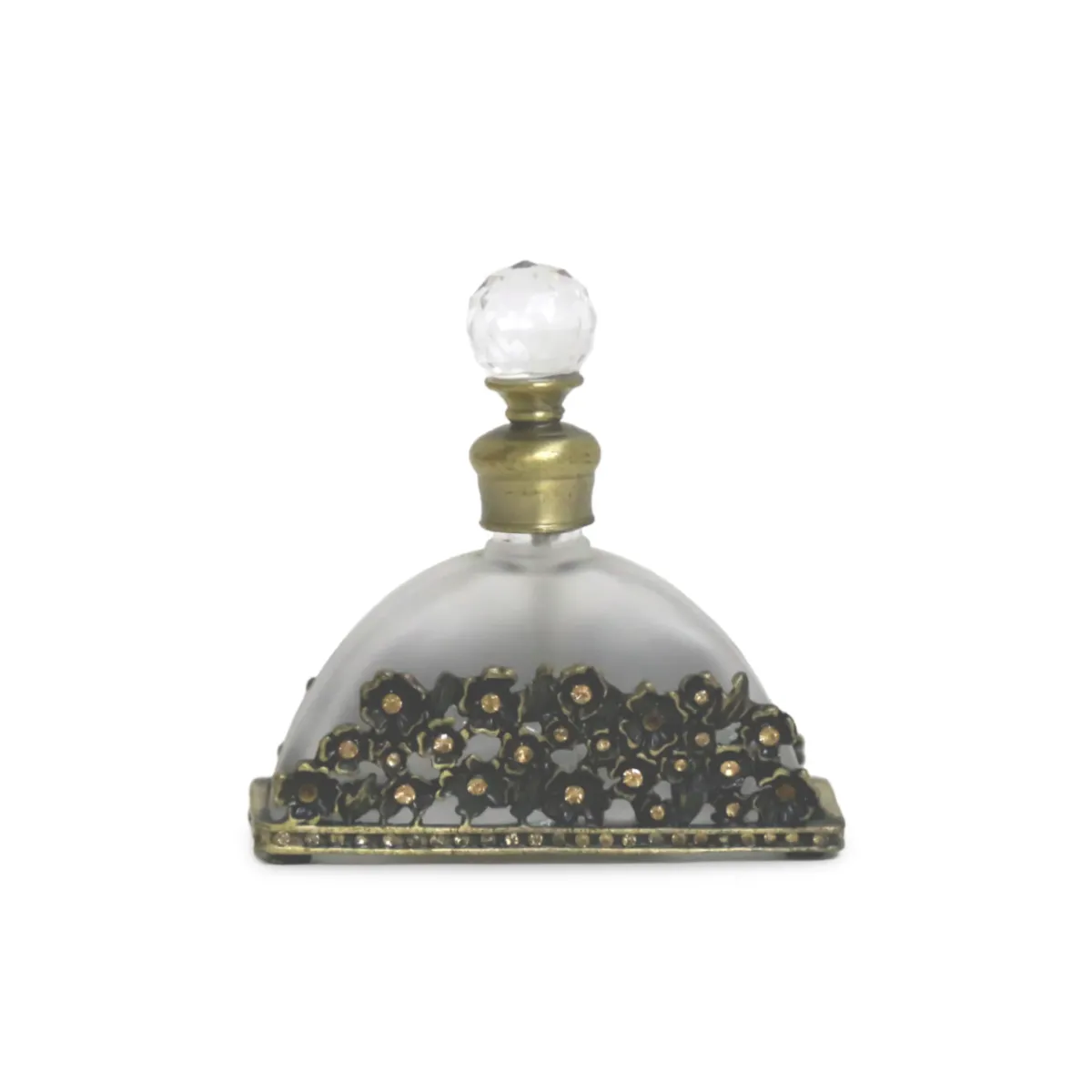 Half Circle Perfume Bottle