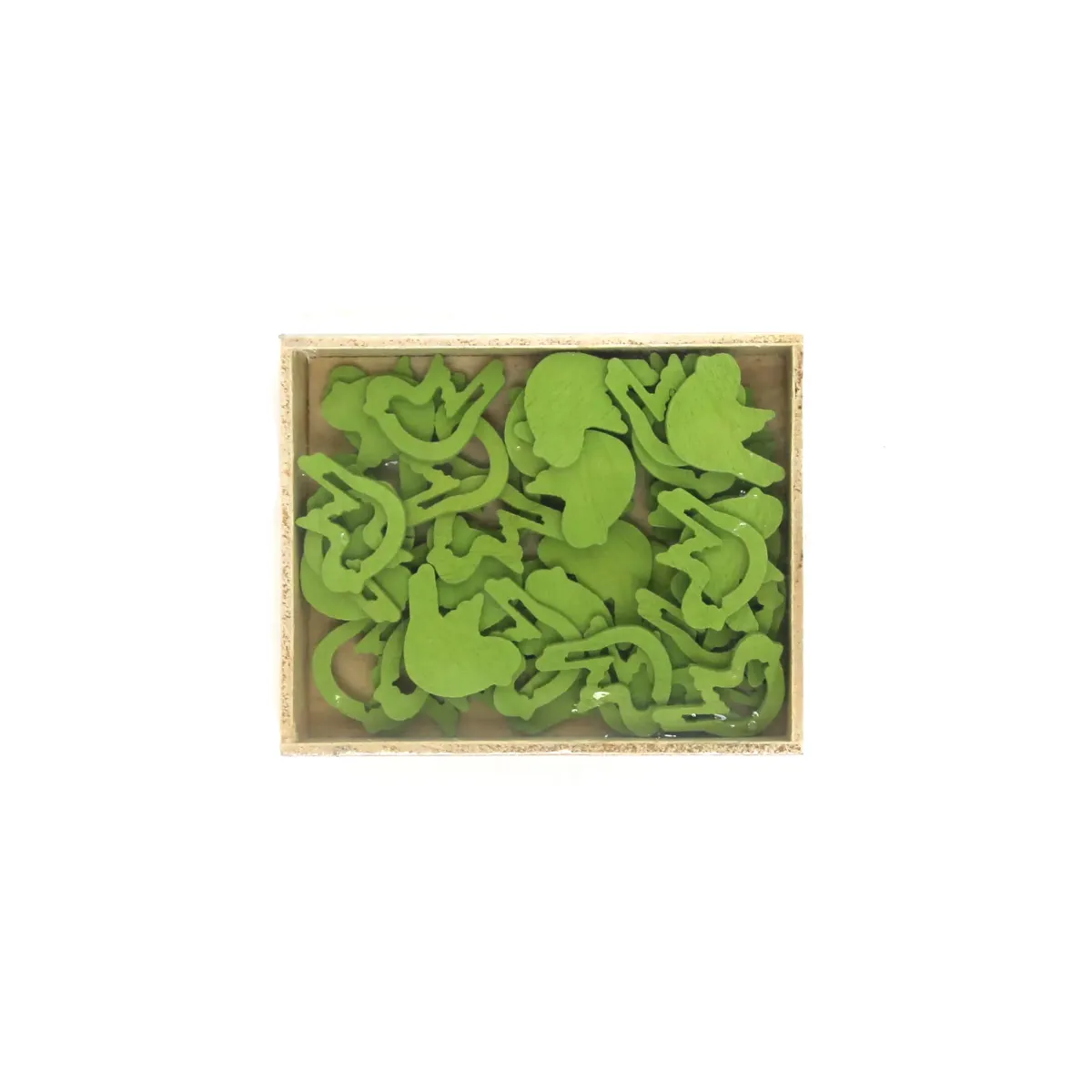 Full & Empty Bird Wooden Motif
