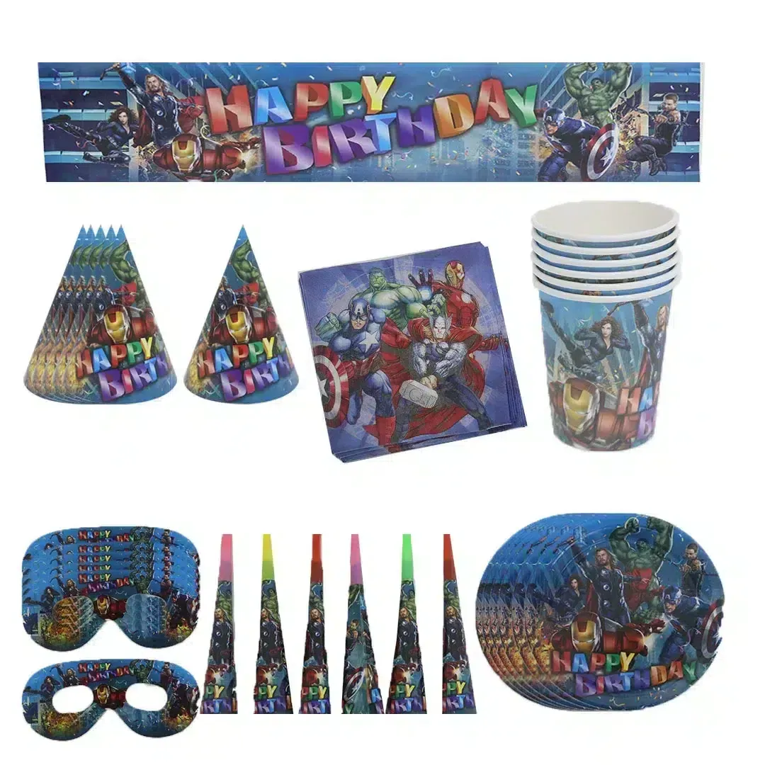 Avengers Birthday Party Set – Unleash the Superheroes!