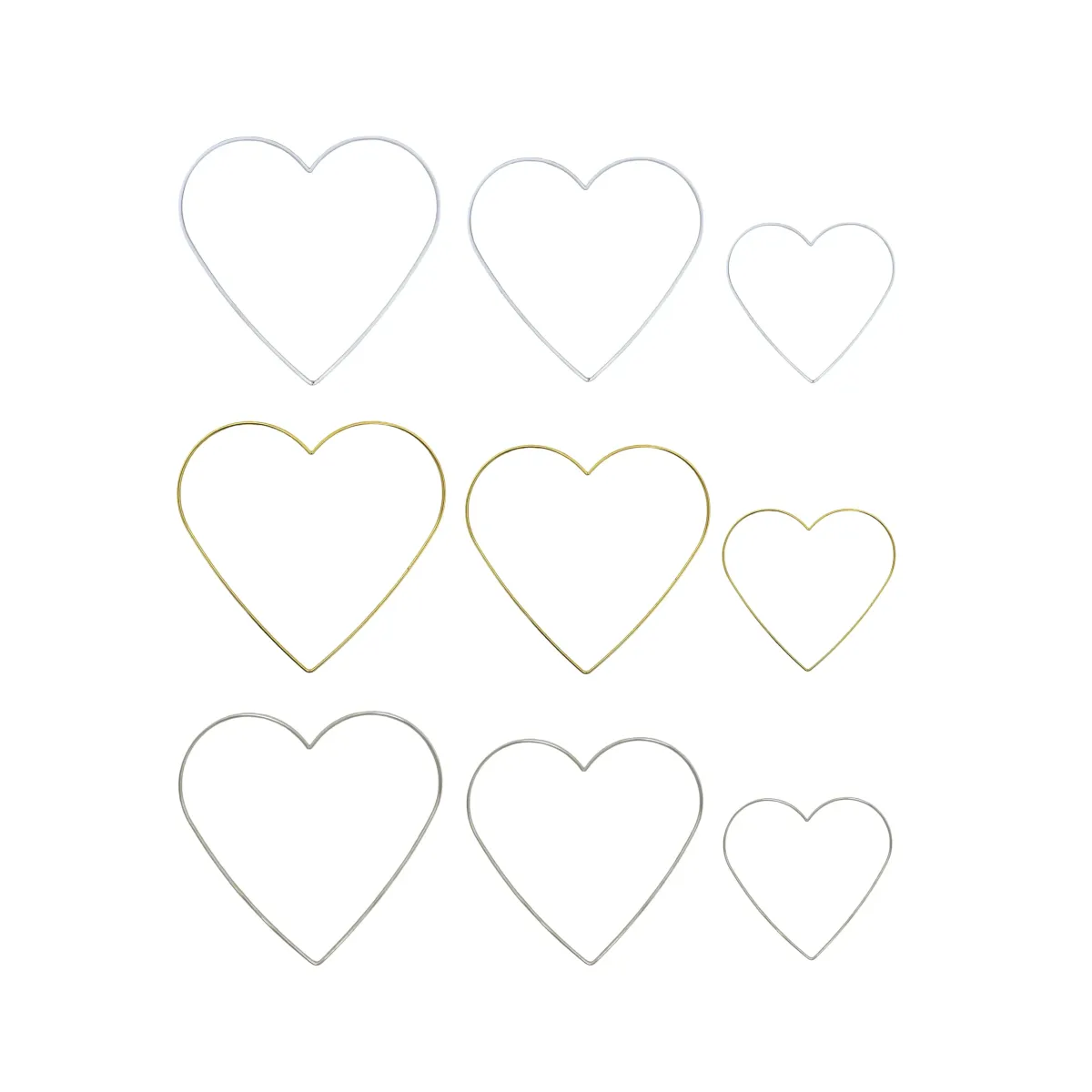 Heart Metal Frame Decorative