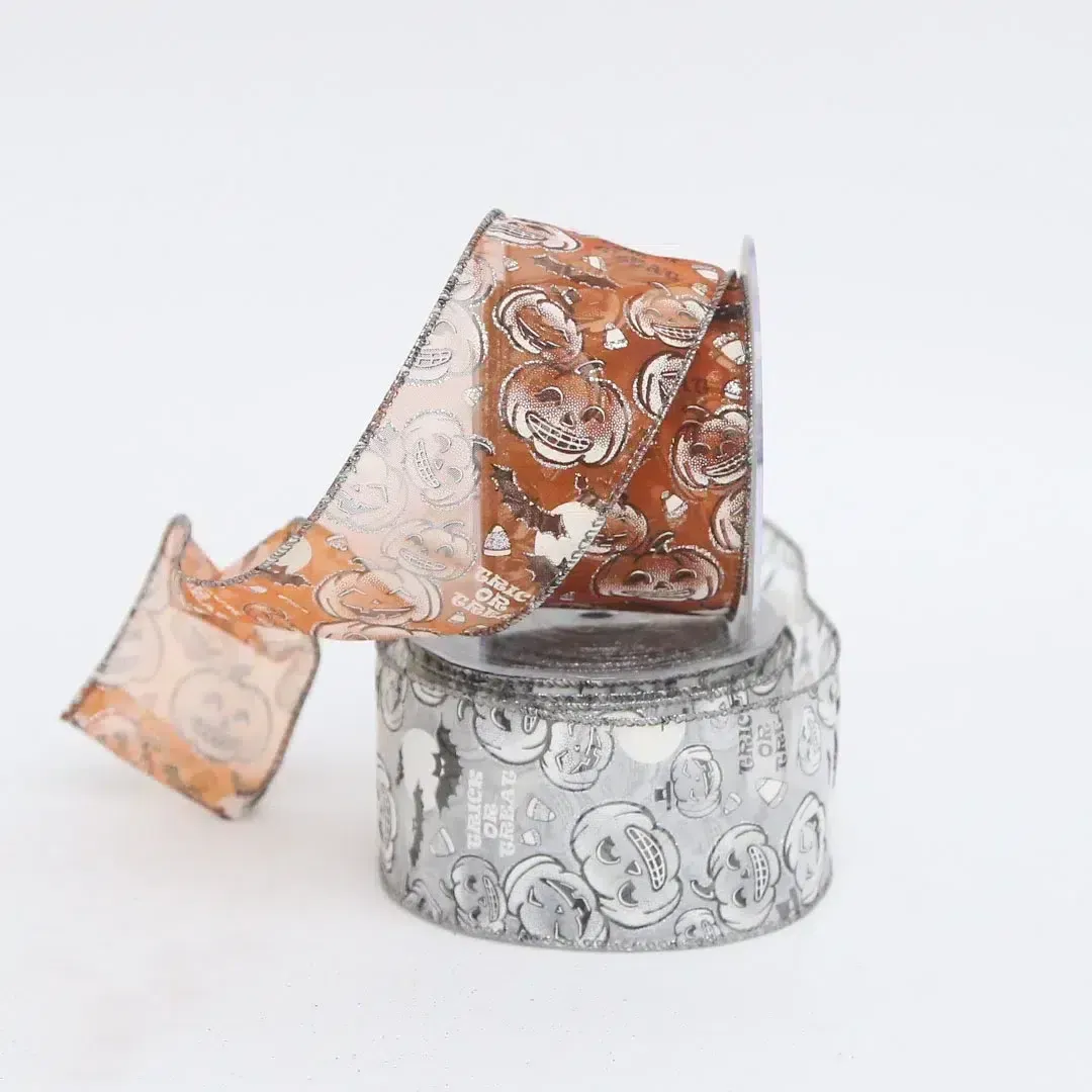 Trick Or Treat Organza Ribbon