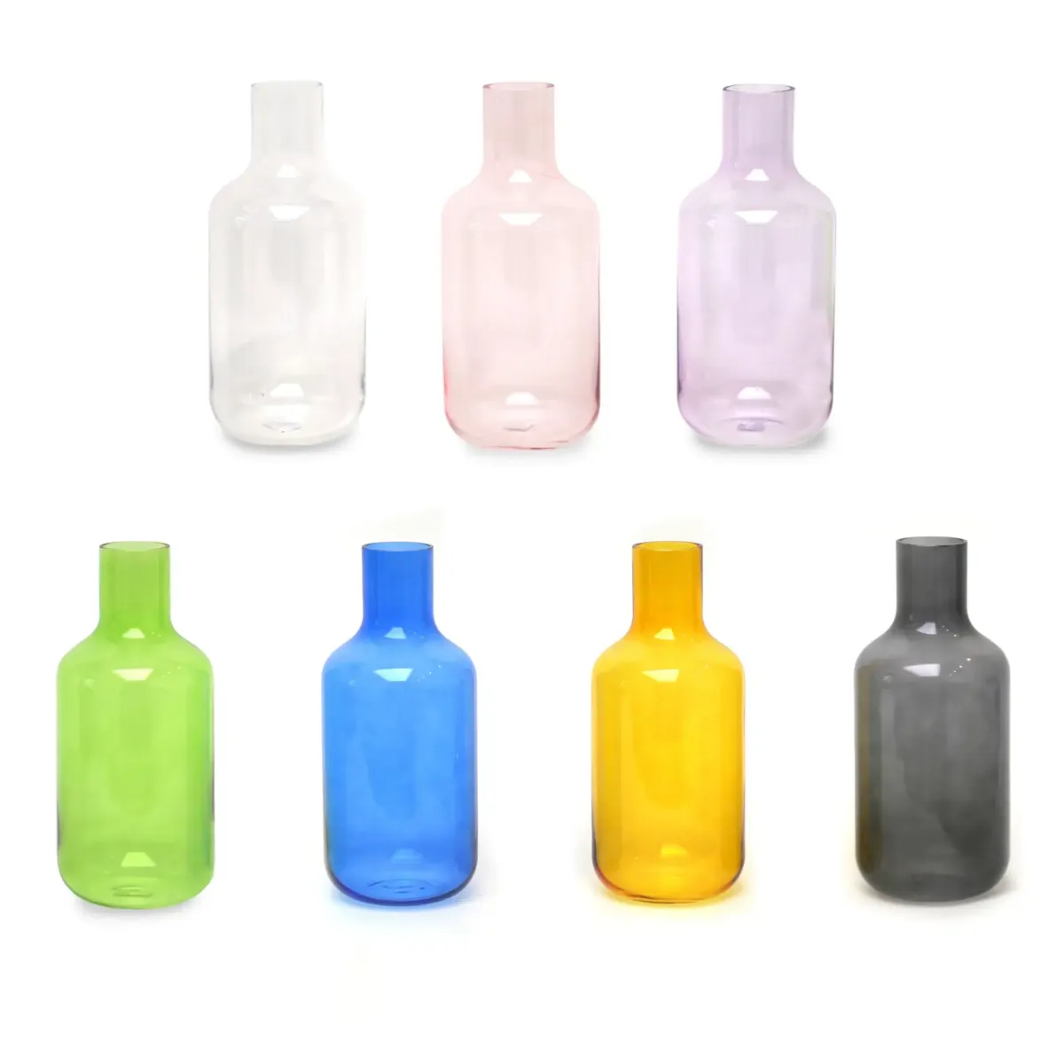 Decorative Glass Vase – Elegant Clear Accent Piece