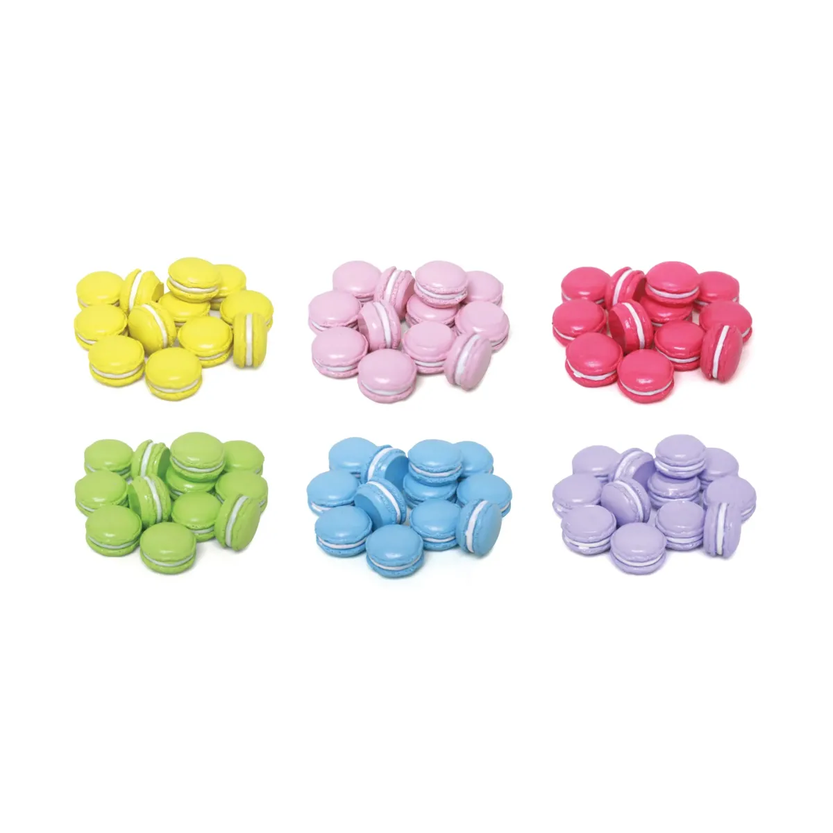 Mini Resin Macaroon Motif – Cute Craft Decoration