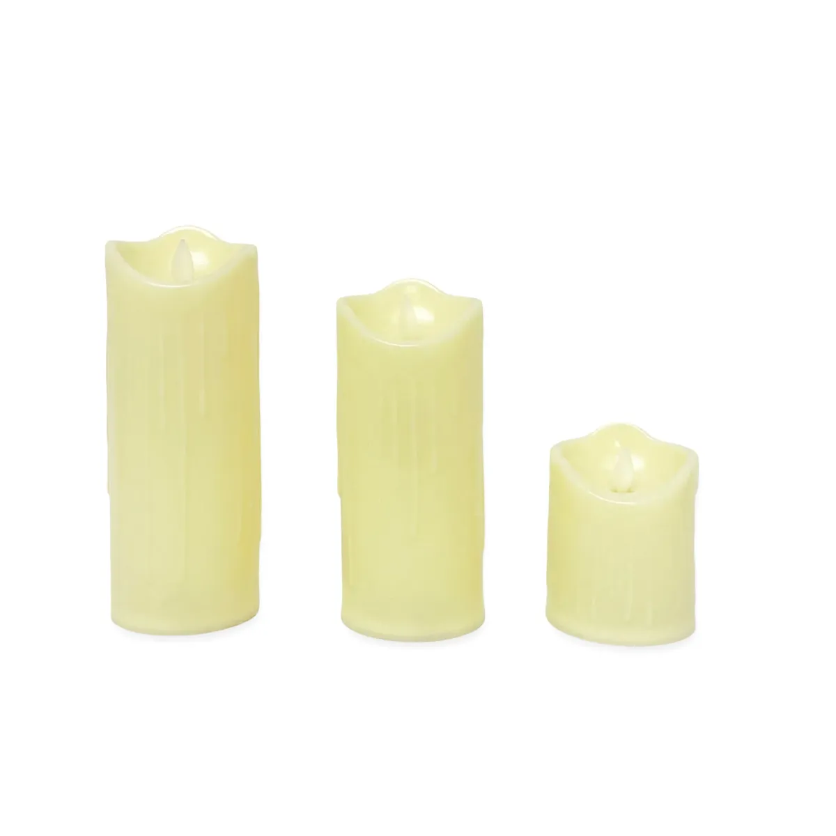 Ivory Plastic Swing Candle