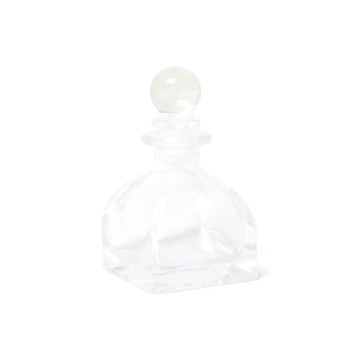 Square Glass Bottle with Ball Lid