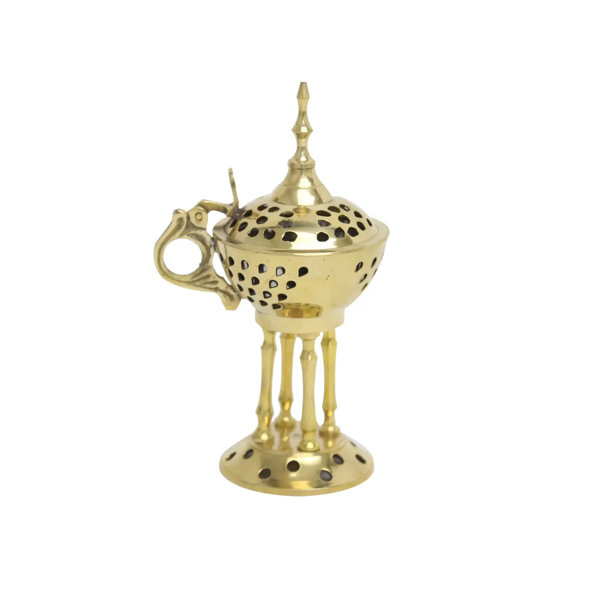 Traditional Round Incense Burner – Ideal for Ramadan Decoratives