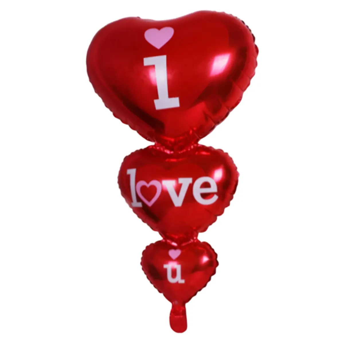 Heart Shaped I Love You Red Foil Balloon – Party Balloon
