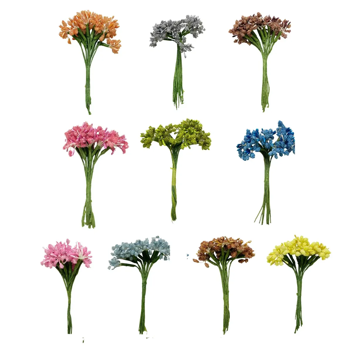 Crystal Flower Motif Decorative Floral Embellishment