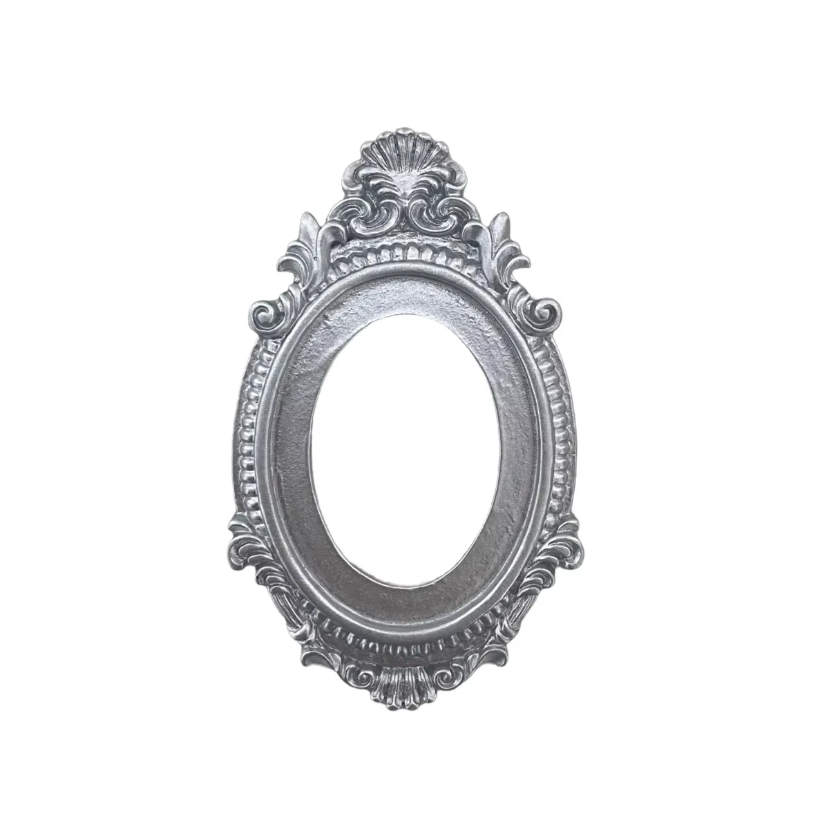 Oval Vintage Frame Motif