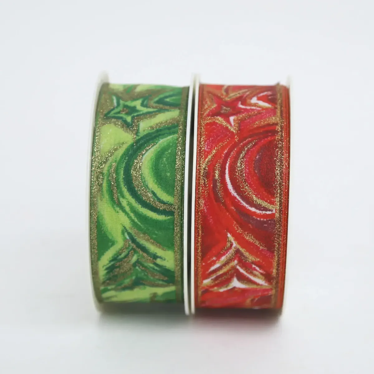 Stars & Trees Taffeta Ribbon