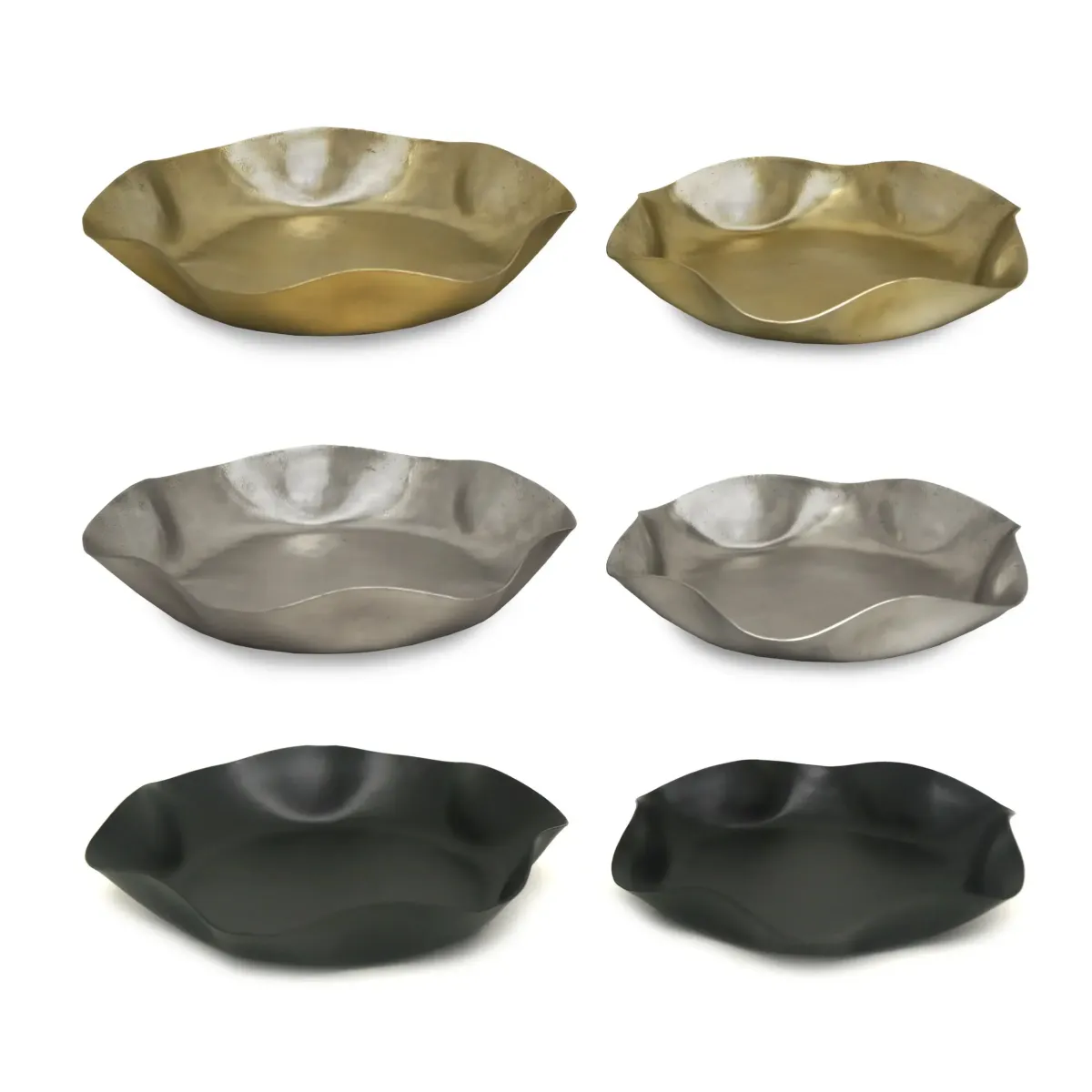 Alu Organic Round Shallow Platter – Stylish Serveware