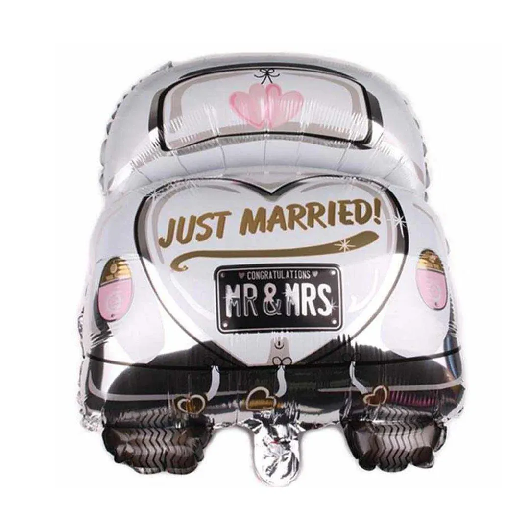 “Just Married” Car Balloon – Celebrate Your New Journey with Style!