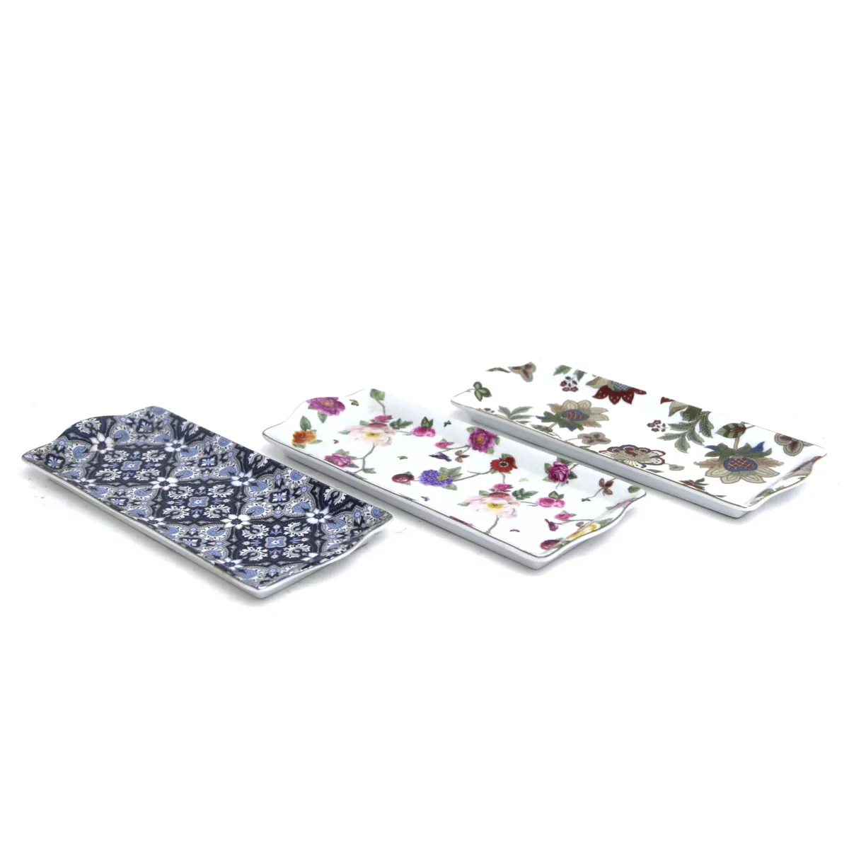 Pattern Rectangle Cake Tray