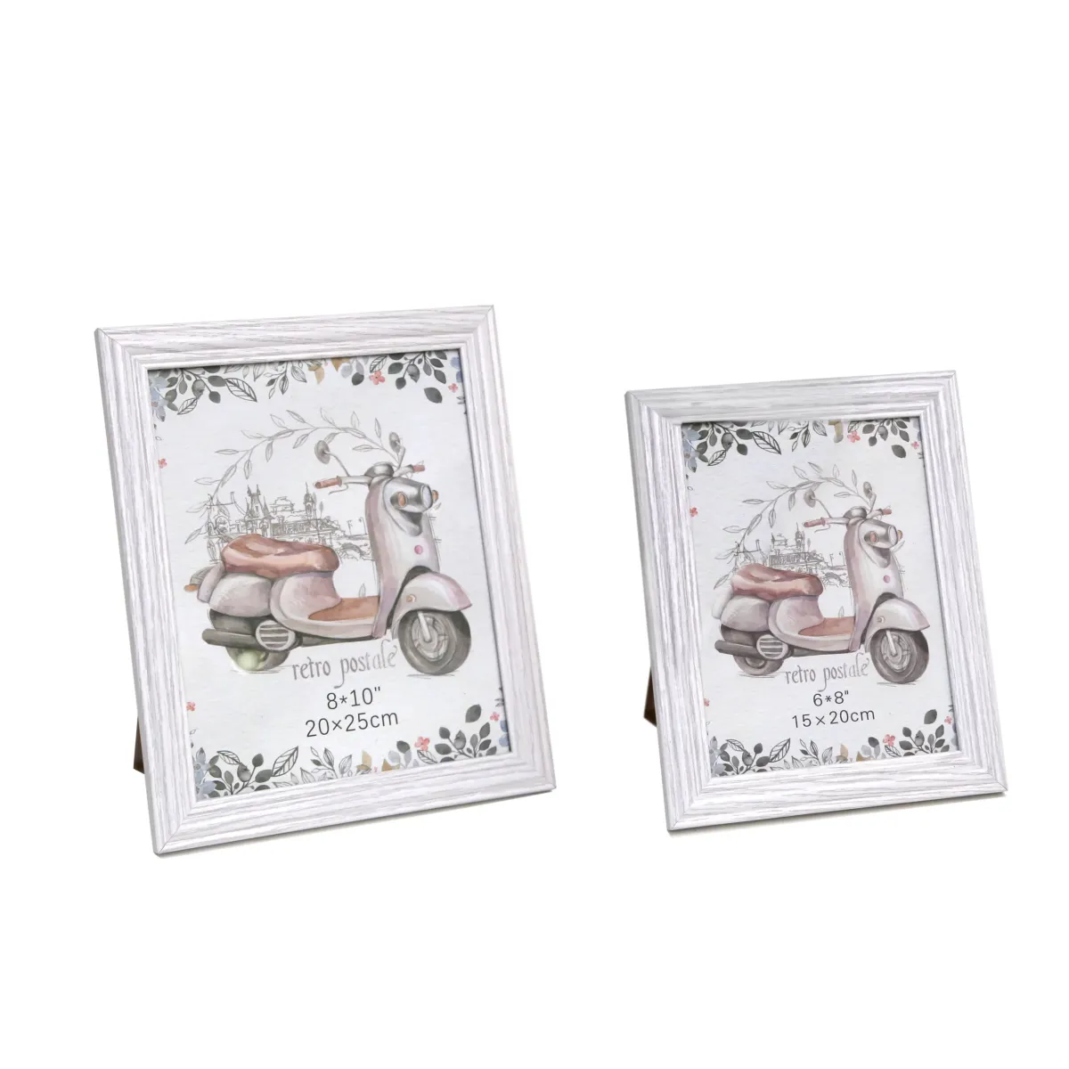 White Wood Photo Frame