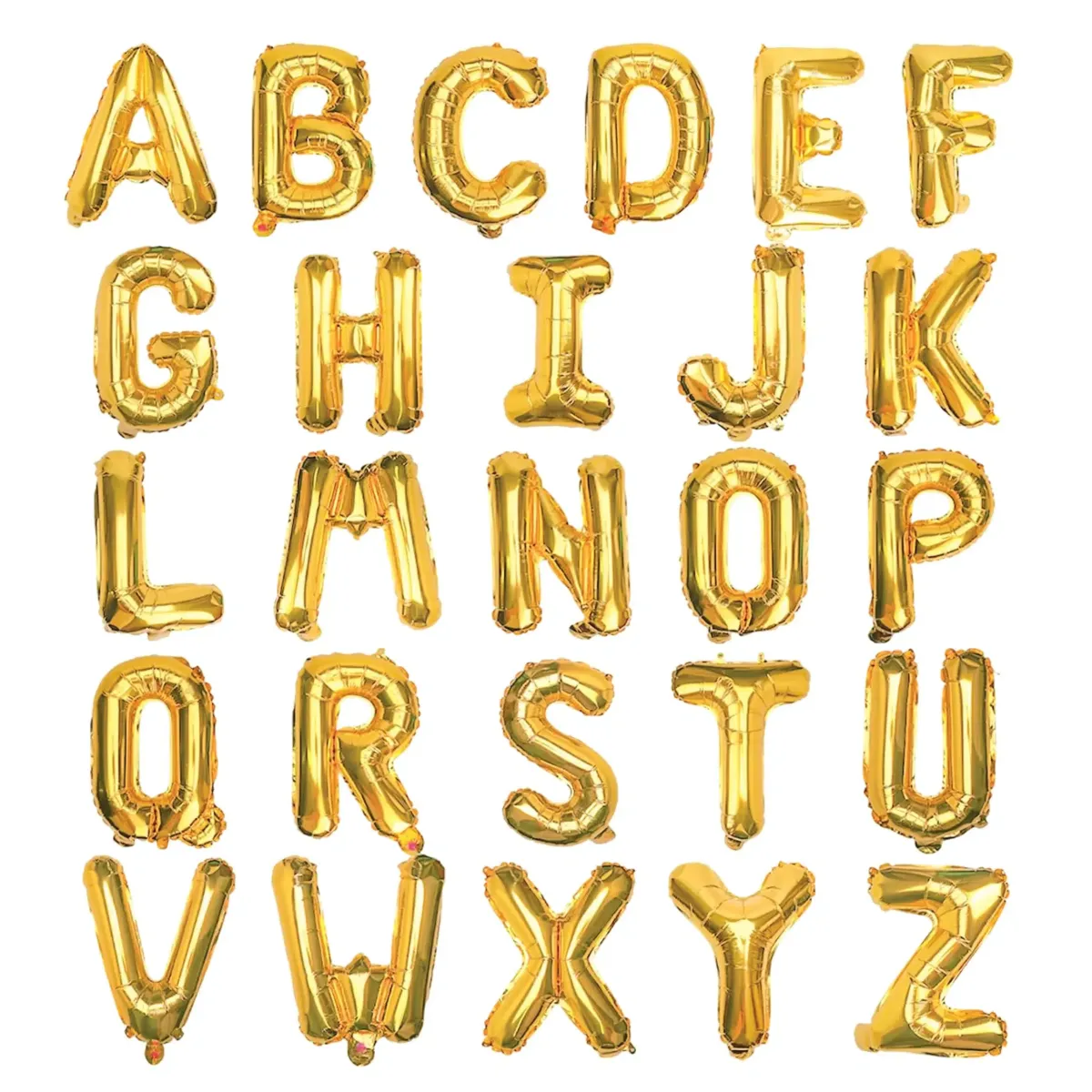 Gold Letter Balloon