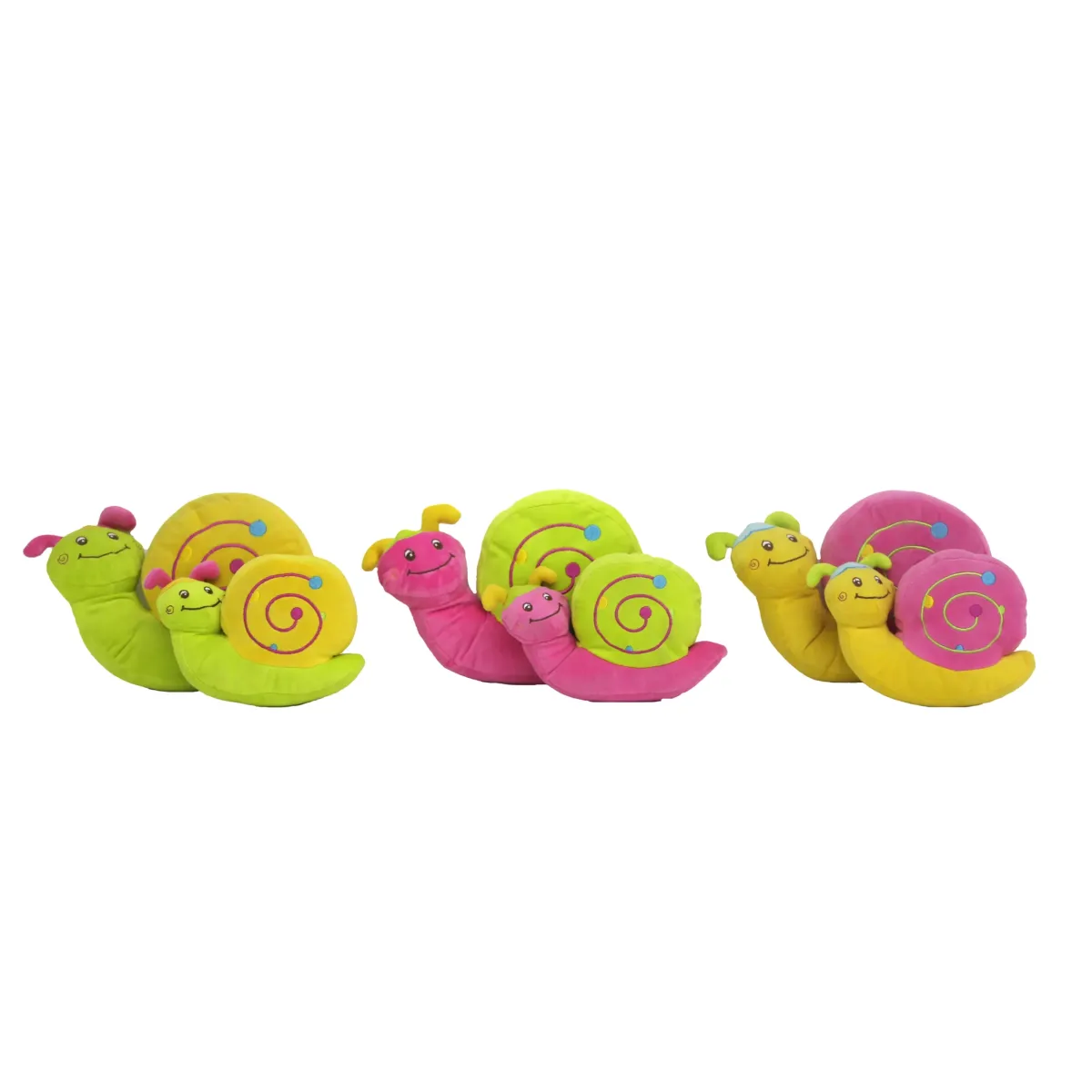 Colored Plush Snail