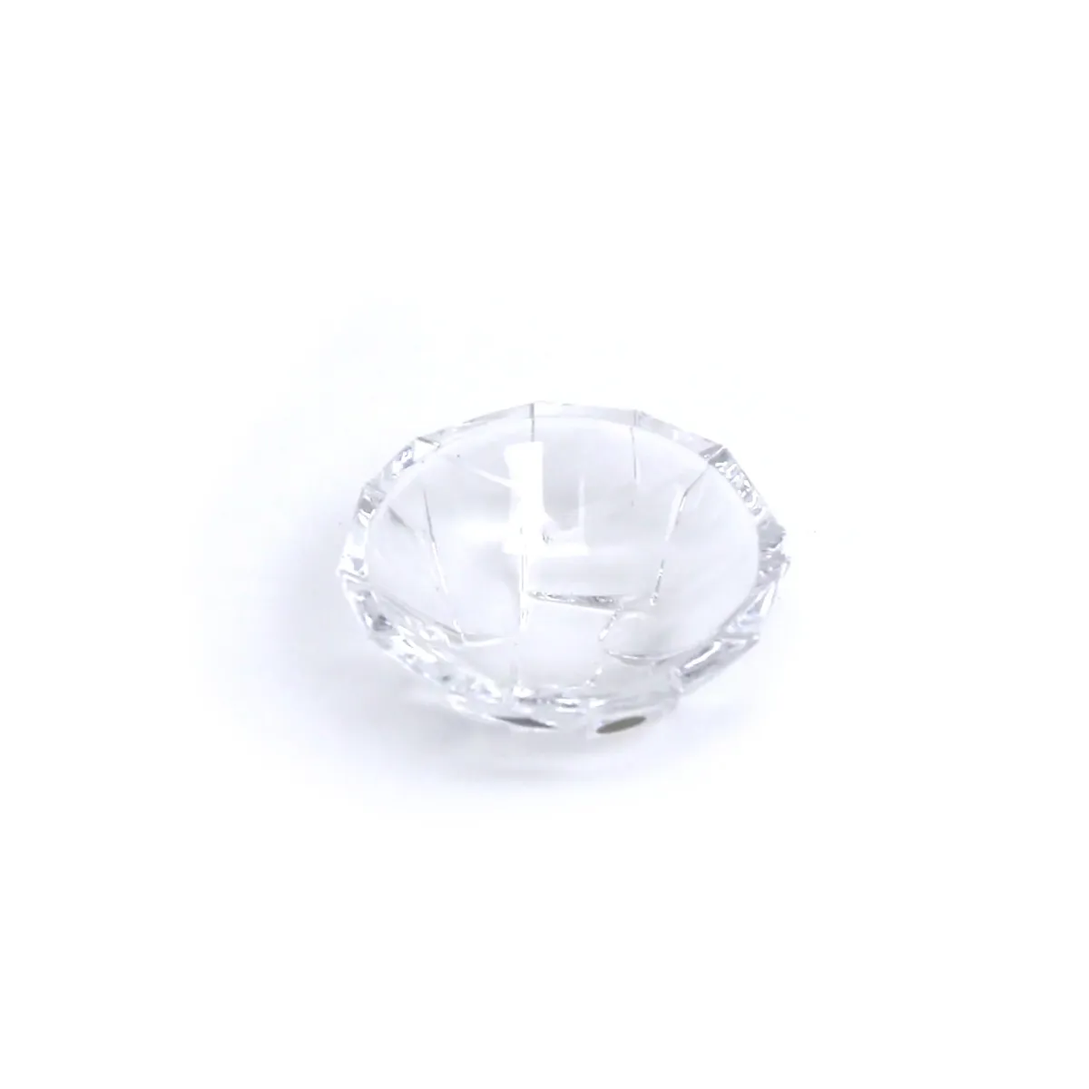 Bohemia Small Crack Crystal Bowl – Elegant Glass Bowl