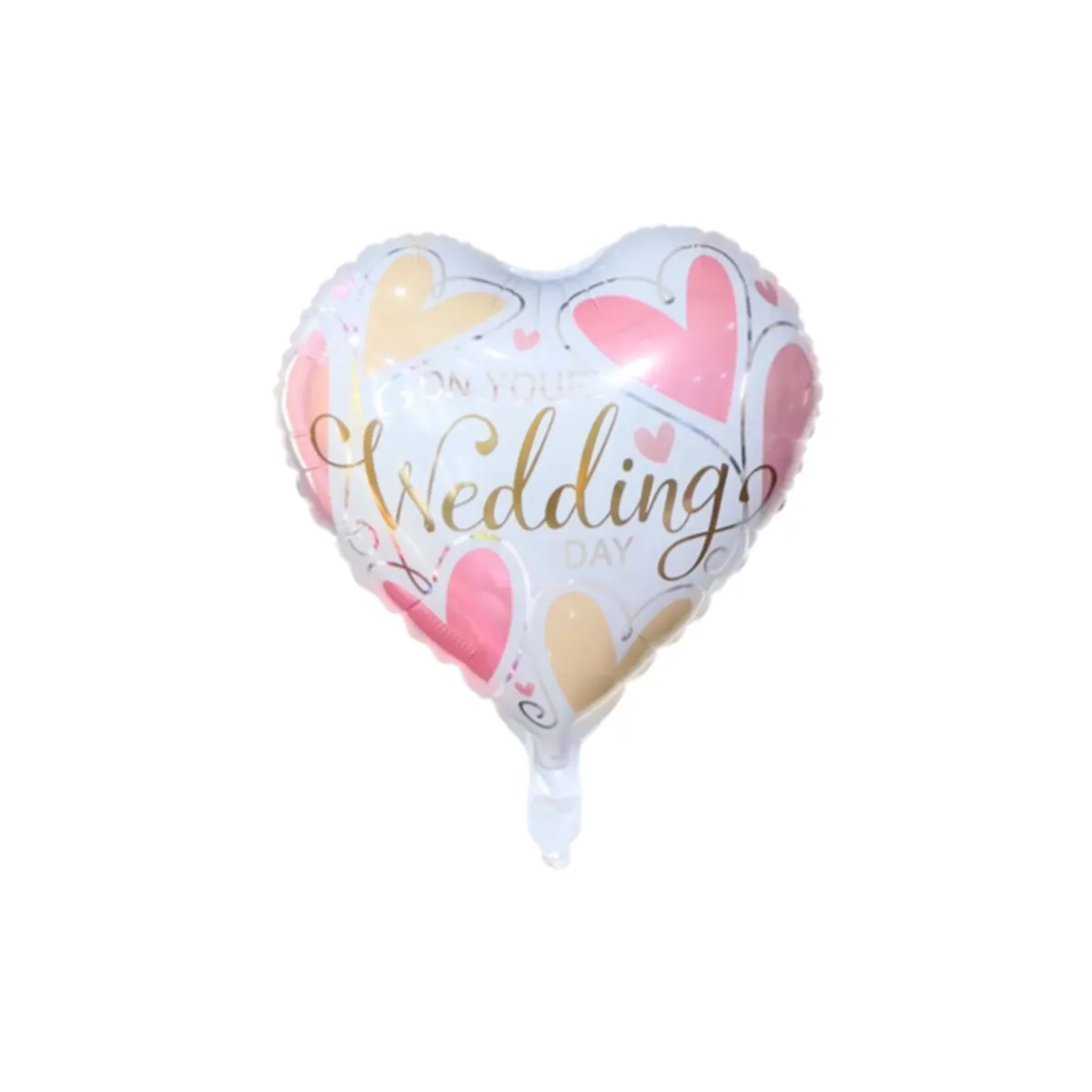 “On Your Wedding Day” Heart Shape Balloon – Celebrate Their Special Moment!