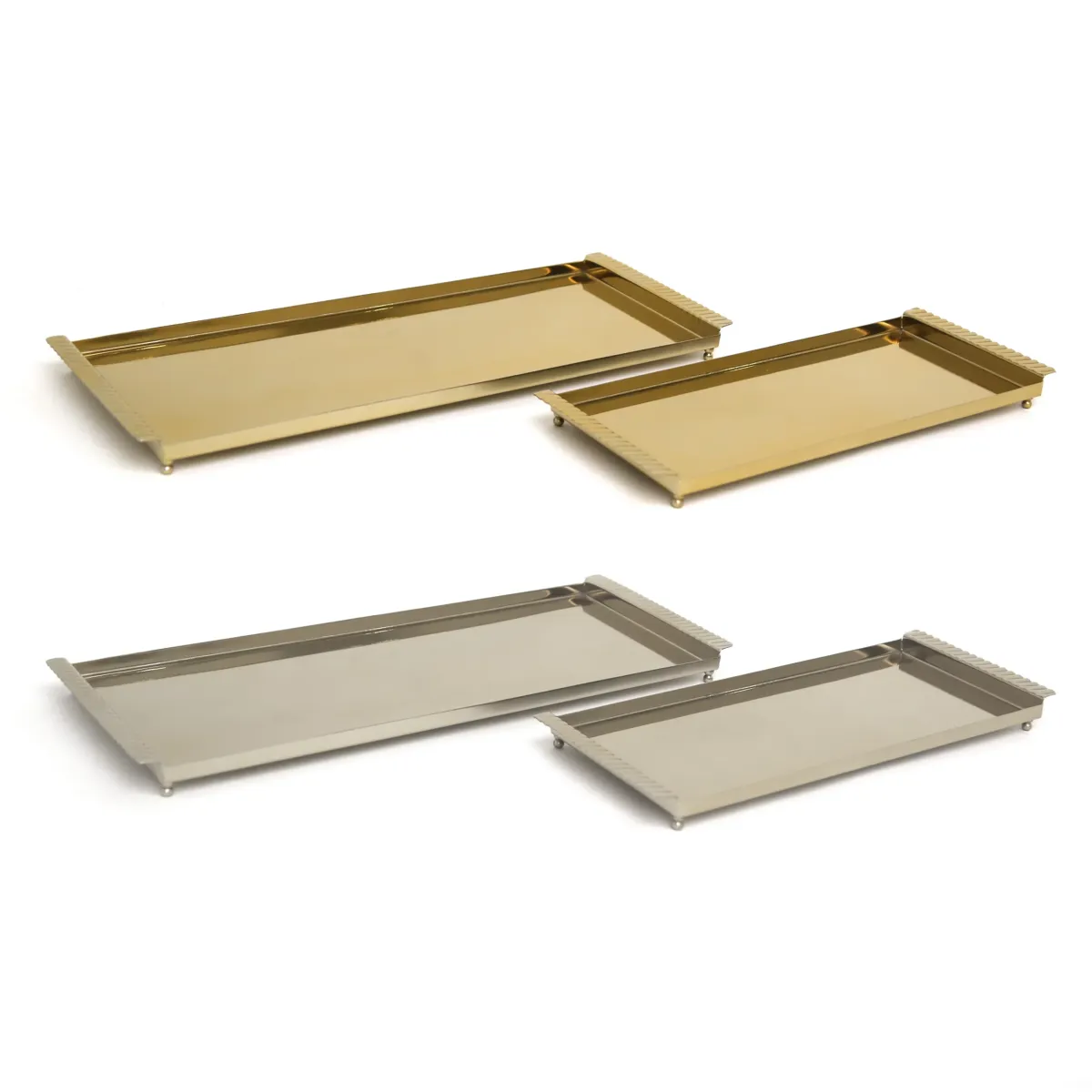 Rectangle Stainless Steel ALU Tray