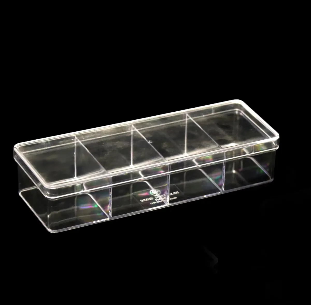 4 Section Rectangle Plexi Box