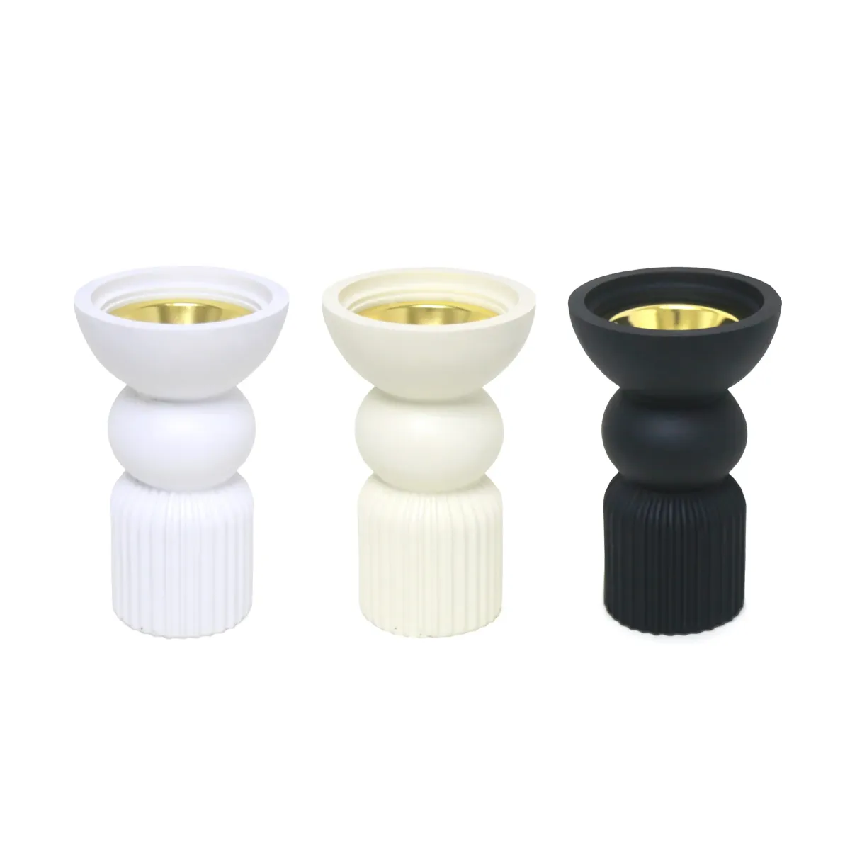 Ribbed Base Burner – Textured Decorative Burner