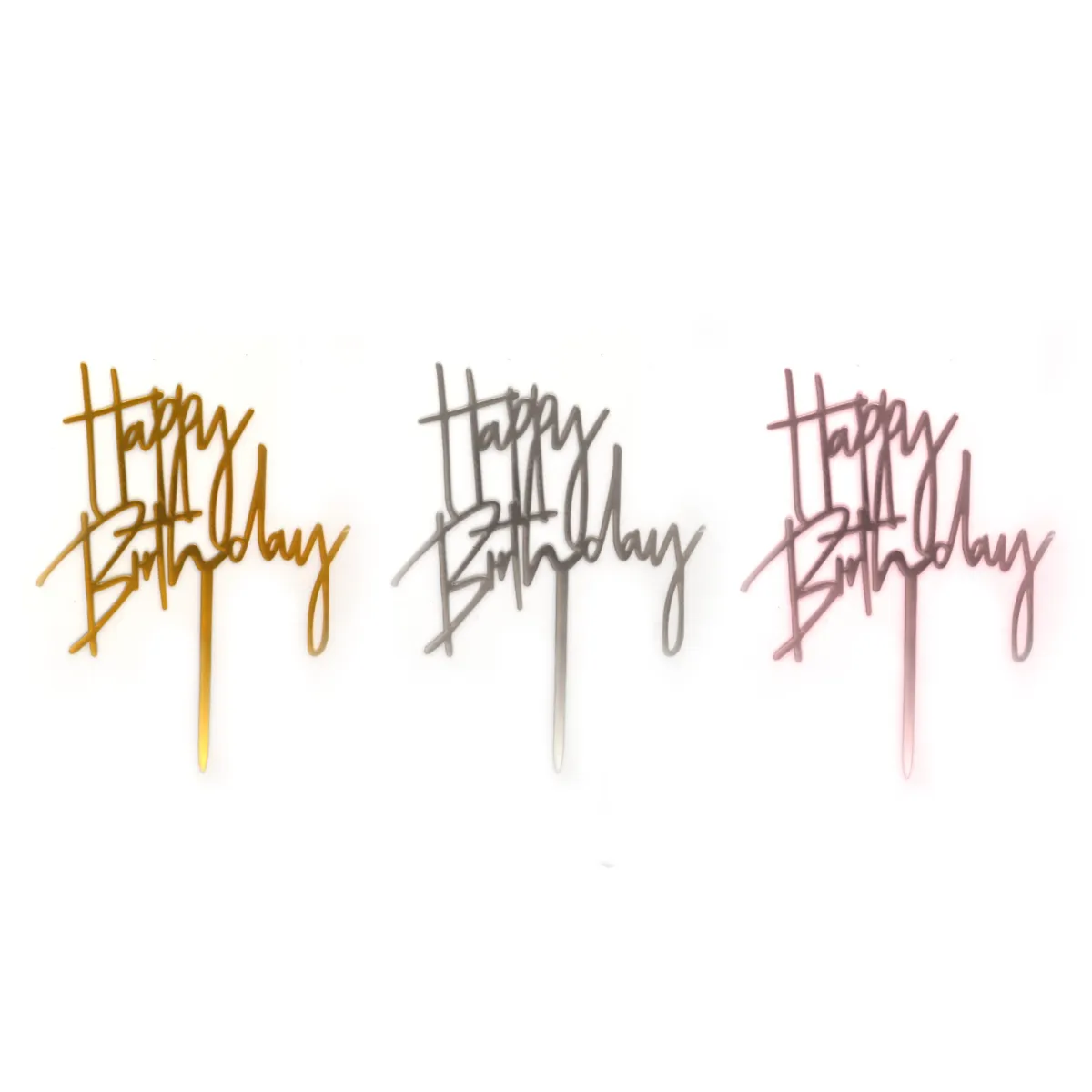 “Happy Birthday” Cake Topper – Celebrate in Style!