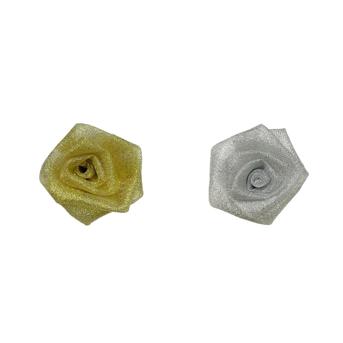 Metallic Rose Motif – Decorative Floral