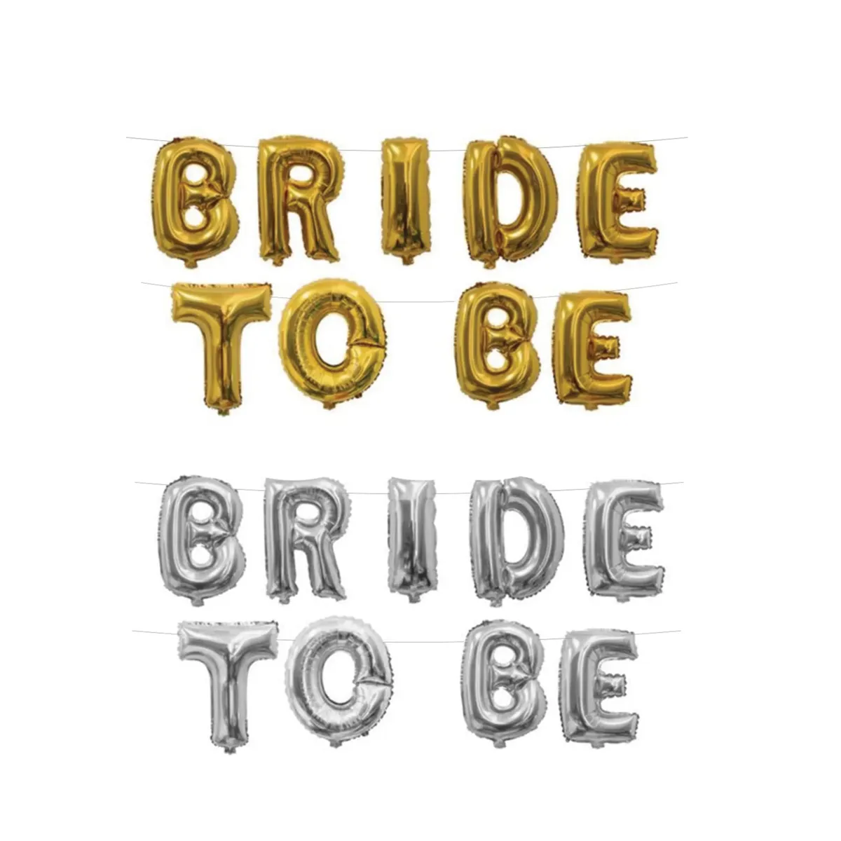 Bride To Be Word Helium Foil Balloon
