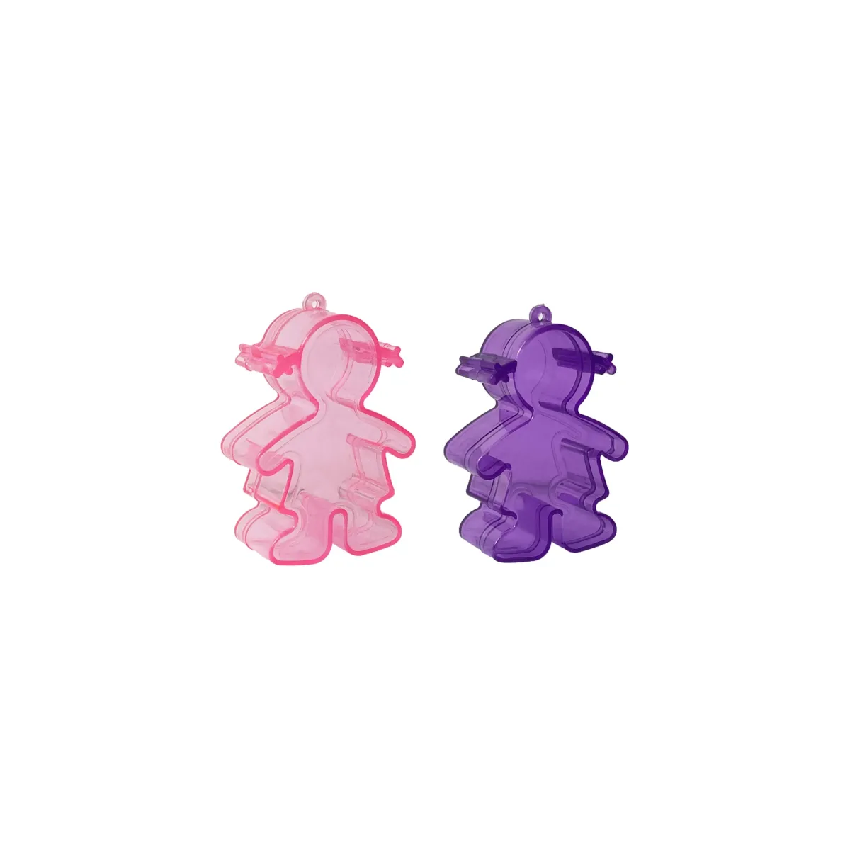 Girl Shape Plexi Container