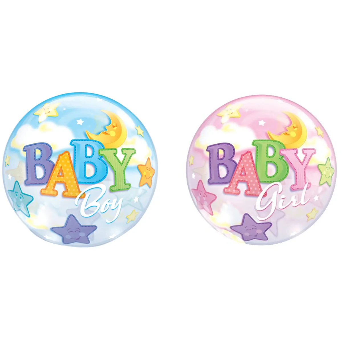 Colored Baby Balloon Package – Everything You Need to Welcome Your Little One!