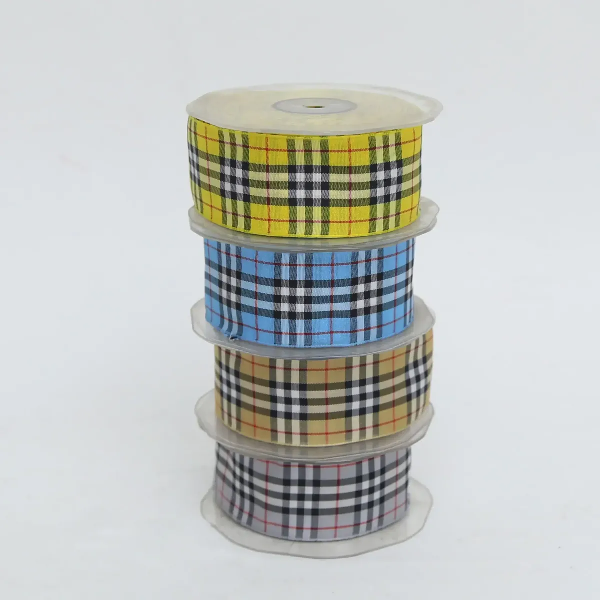 Check Taffeta Ribbon