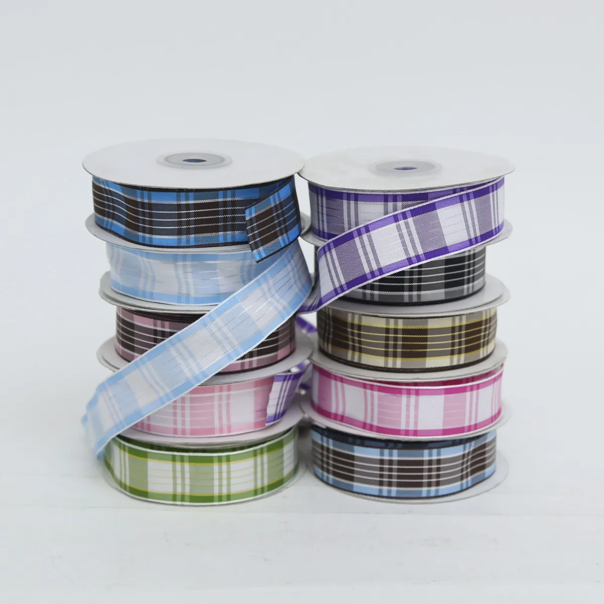 Tartan Taffeta Ribbon