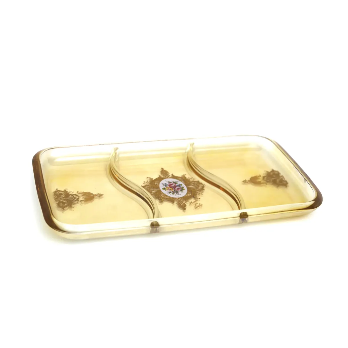 3 Sections Priscilla Tray – Organize and Serve with Elegance!