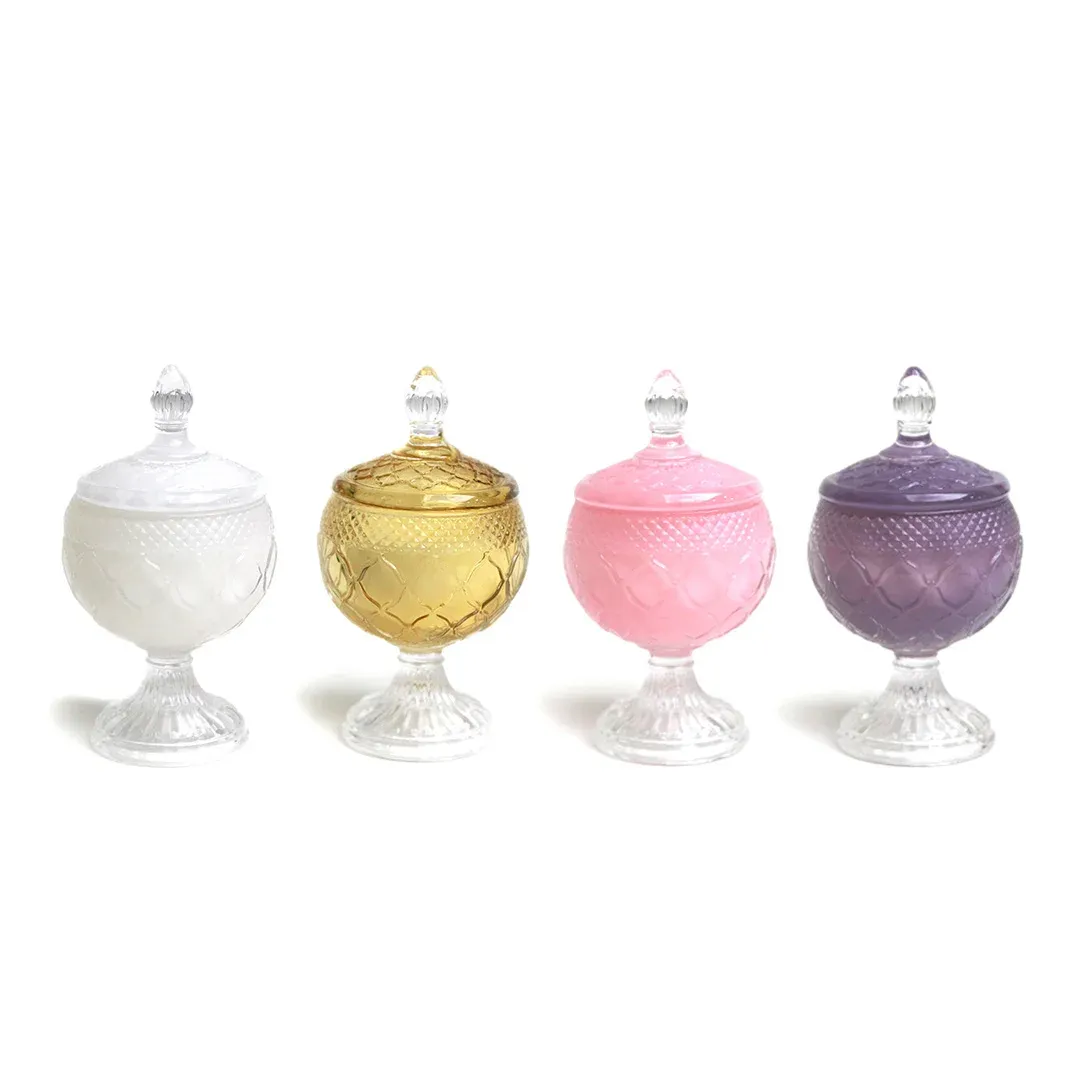 Glass Stand Bonbonniere Candle Souvenir