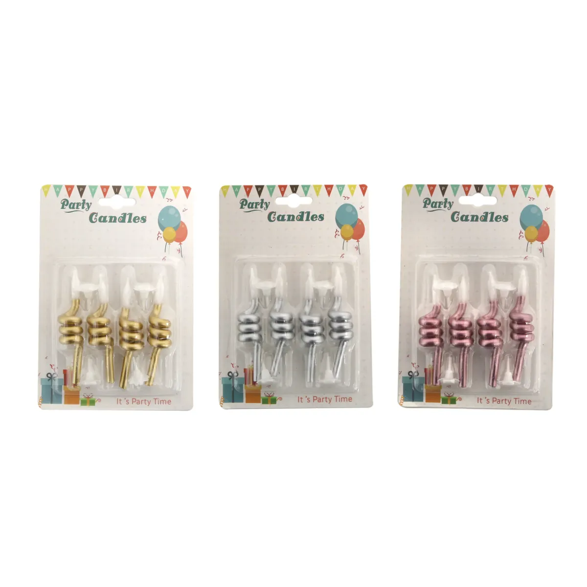 Short Wiggly Candles – Add Playful Charm to Your Celebration!