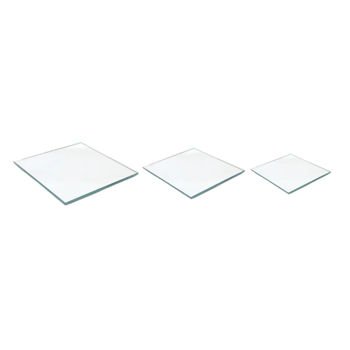 Square Mirror Base Catering Tray