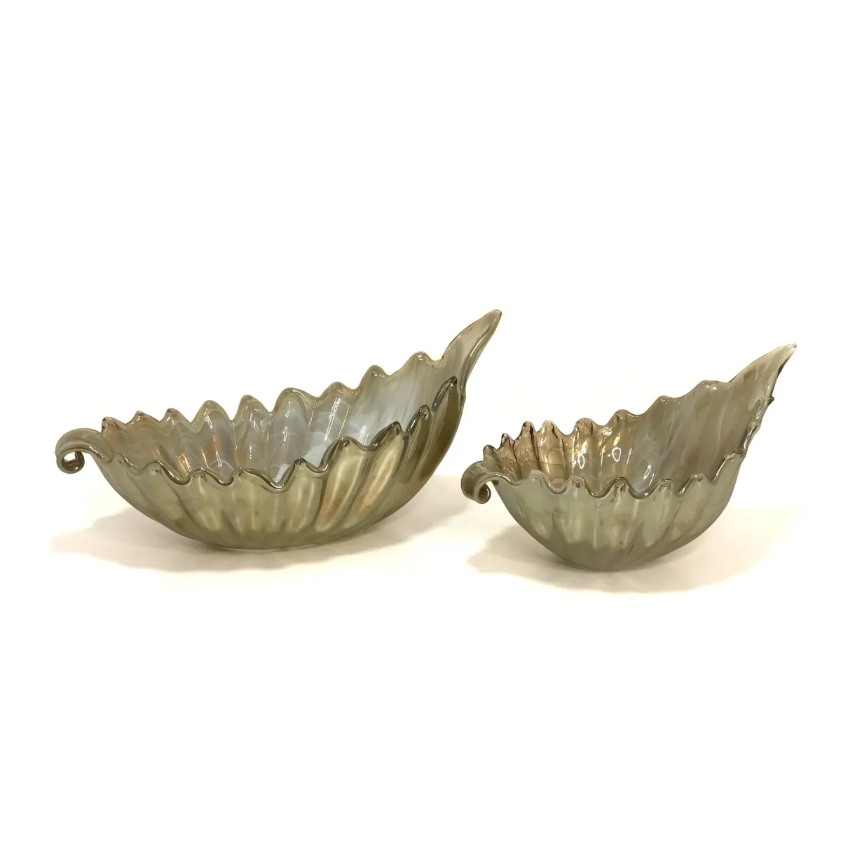 Grey Olive Royal Leaf Bowl