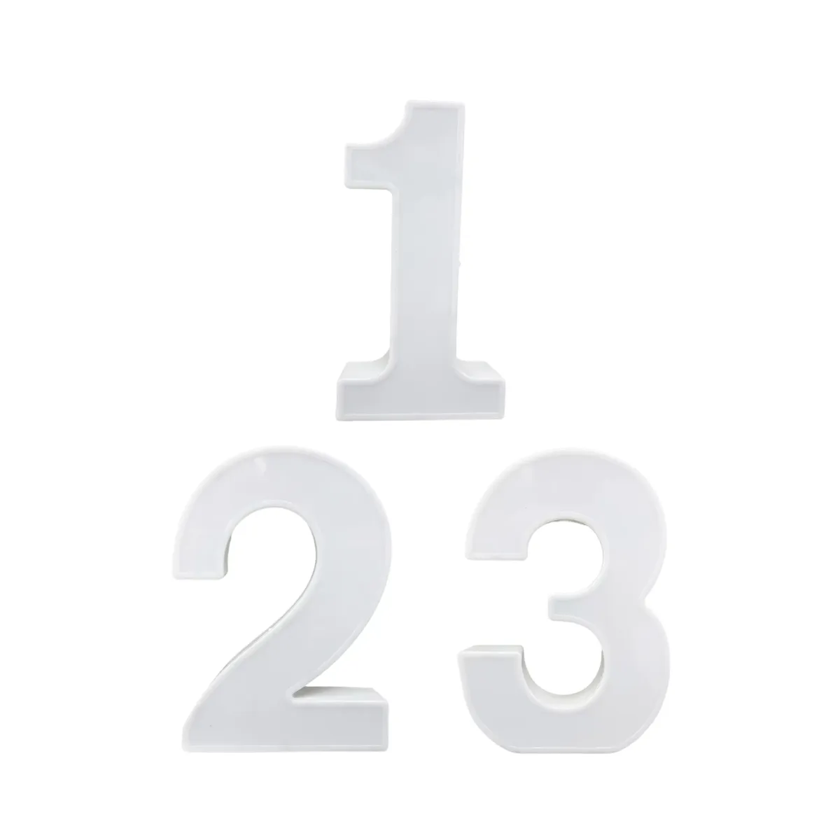 LED Light-Up Numbers | 18CM Decorative Number Lights