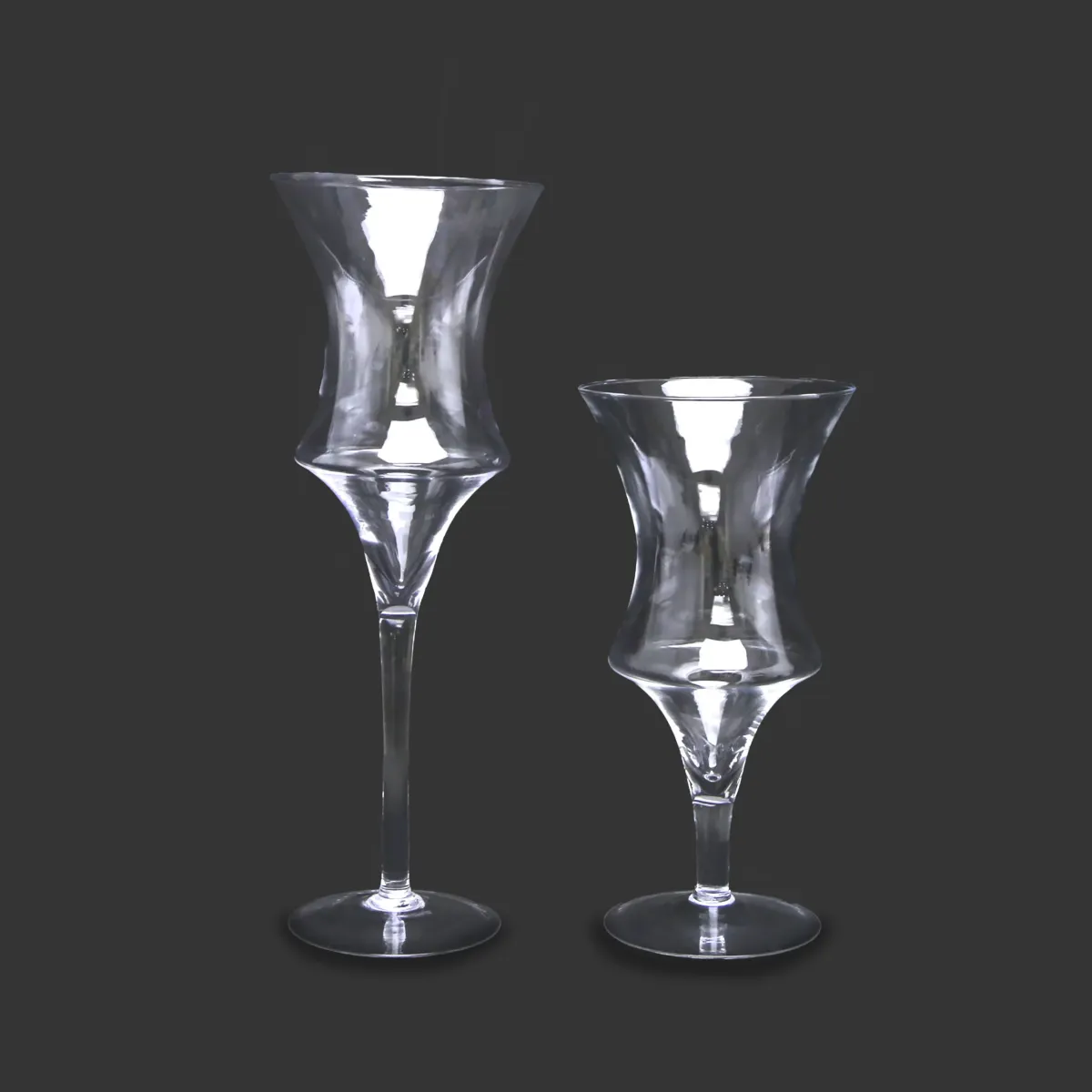 Transparent Smiley Glass Cups – Fun Elegant Glassware