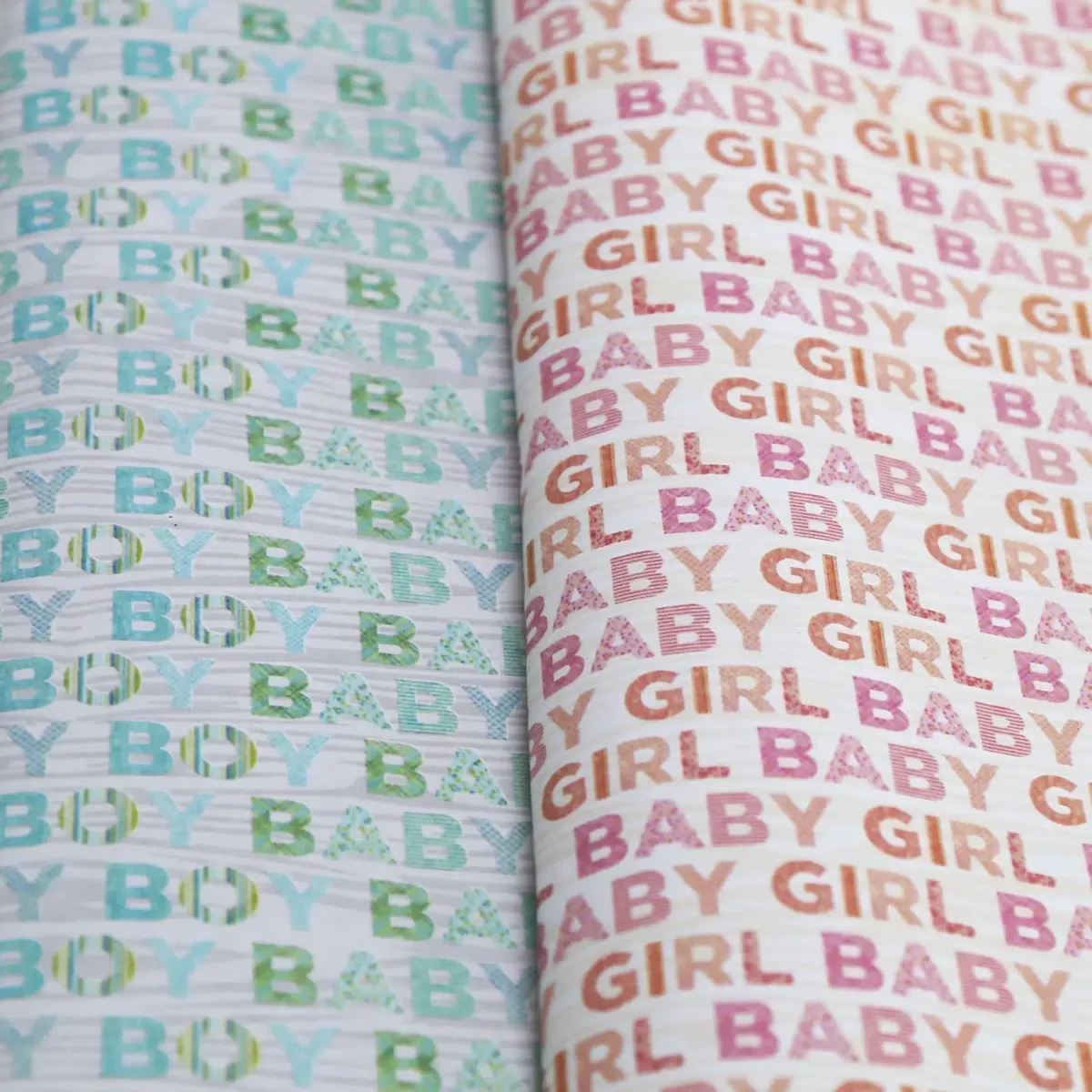 Baby Gender Wrapping Paper