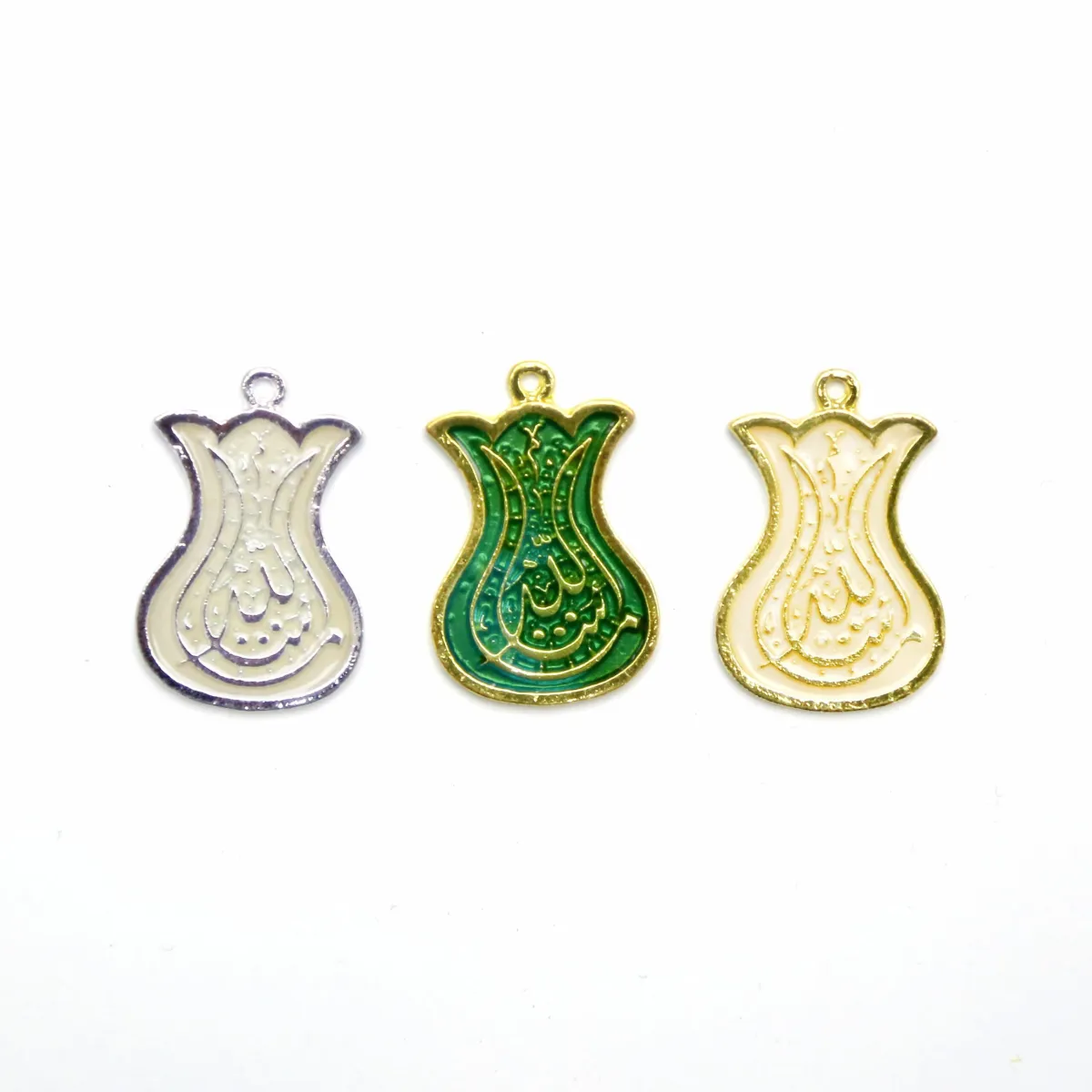 Pear-Shaped Mashaa Allah Pendant – Islamic Jewelry