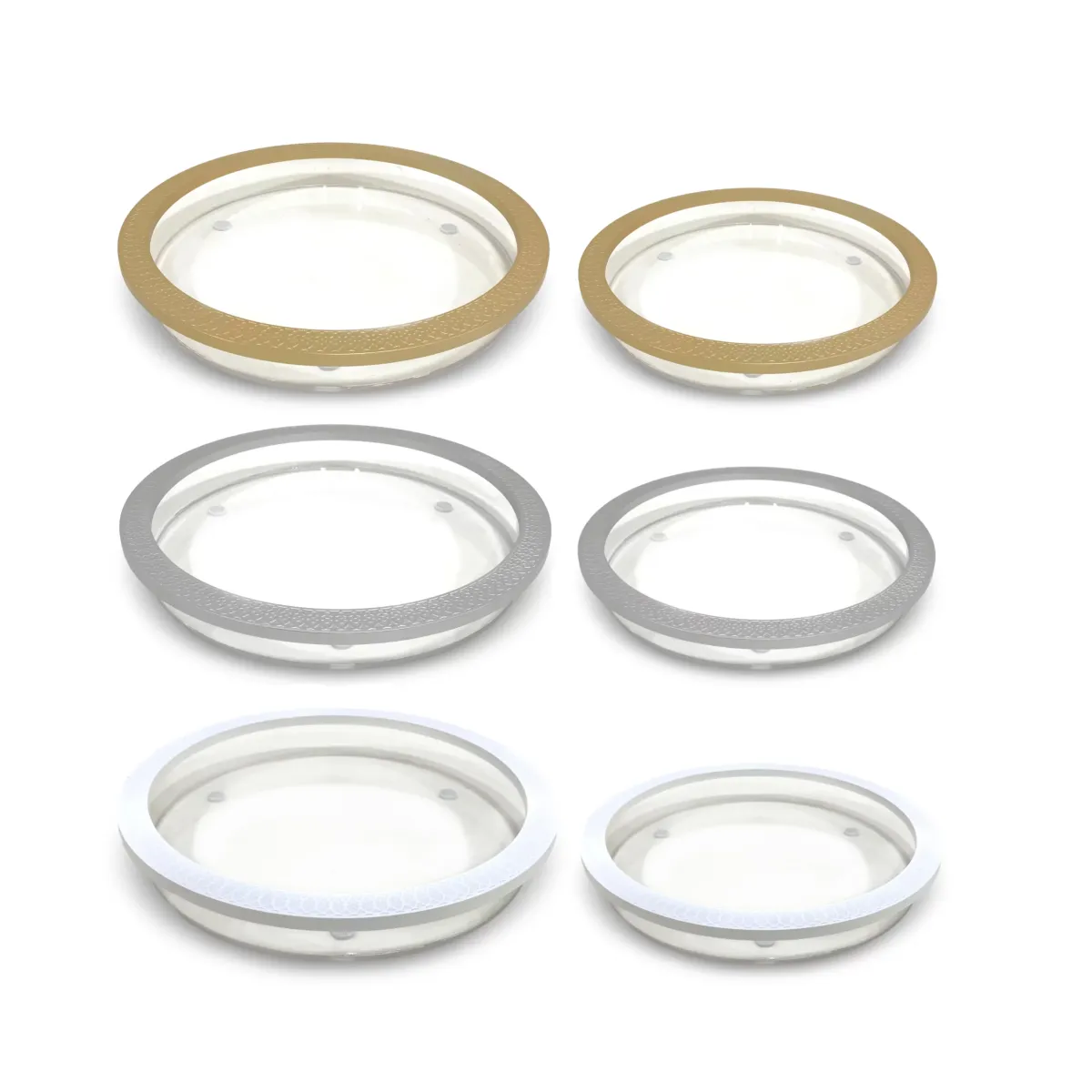 “Ramadan Elegance Wood Rim Plexi Tray – Chic Decoratives for Festive Gatherings