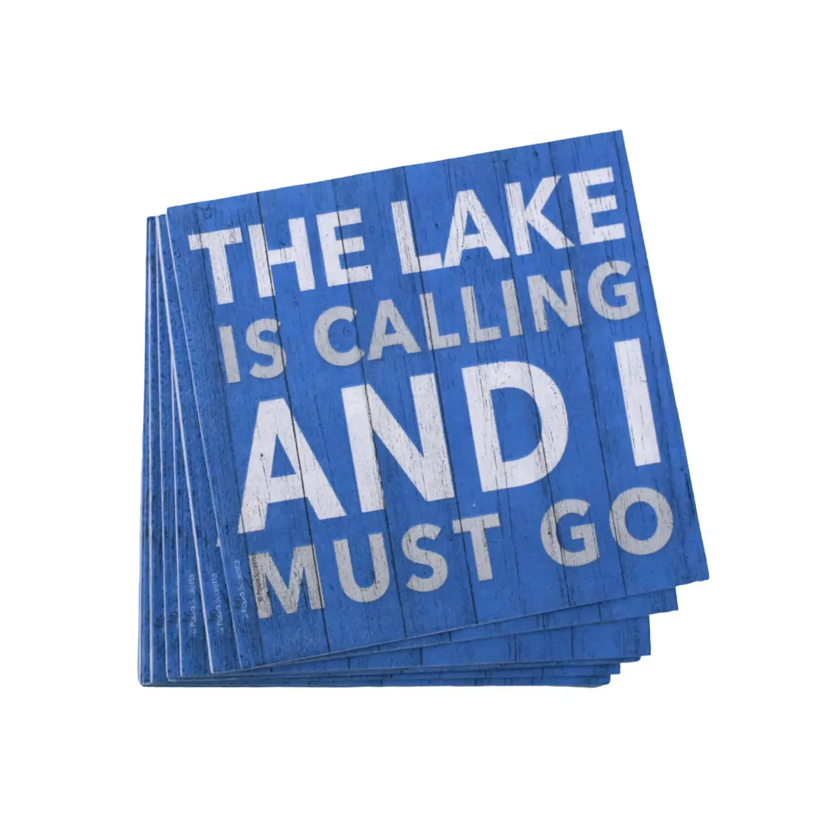 The Lake Is Calling Napkin – Lakeside Table Accent